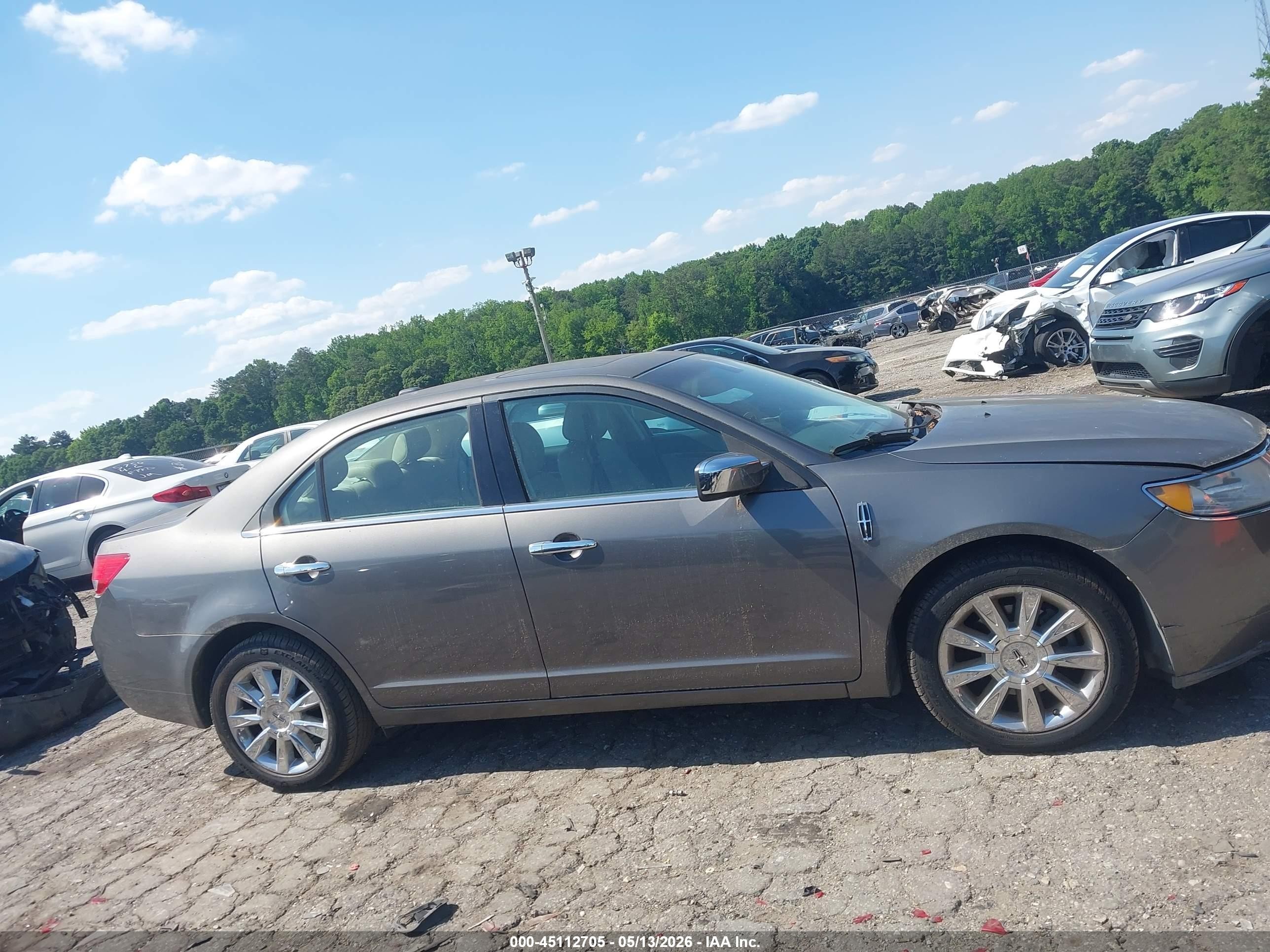 2012 Lincoln Mkz   Gray vin: 3LNHL2GC2CR808842