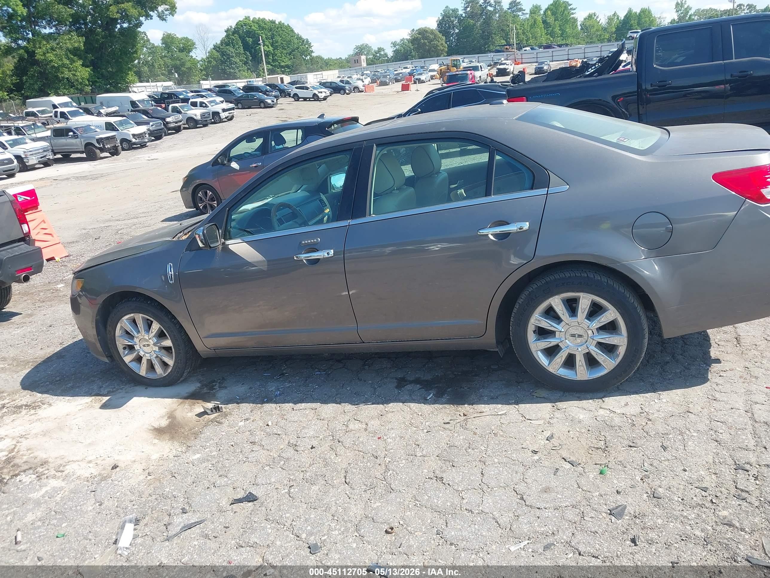 2012 Lincoln Mkz   Gray vin: 3LNHL2GC2CR808842