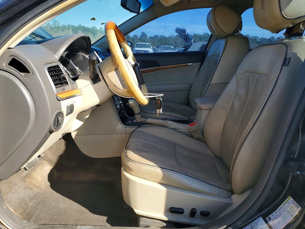 2012 Lincoln Mkz Charcoal vin: 3LNHL2GC2CR812244