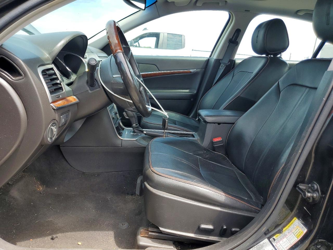 2012 Lincoln Mkz Black vin: 3LNHL2GC2CR812275
