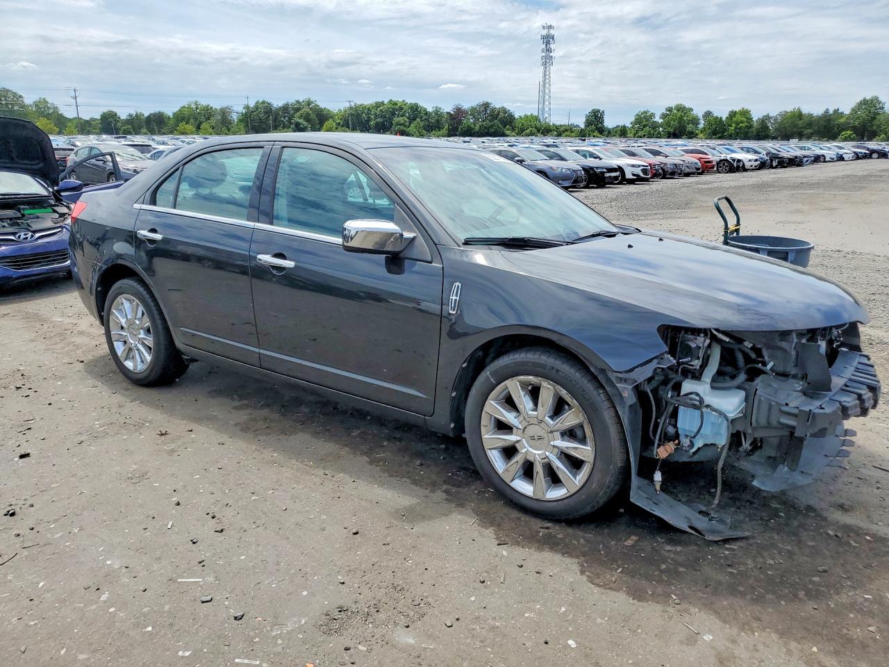 2012 Lincoln Mkz Black vin: 3LNHL2GC2CR812275