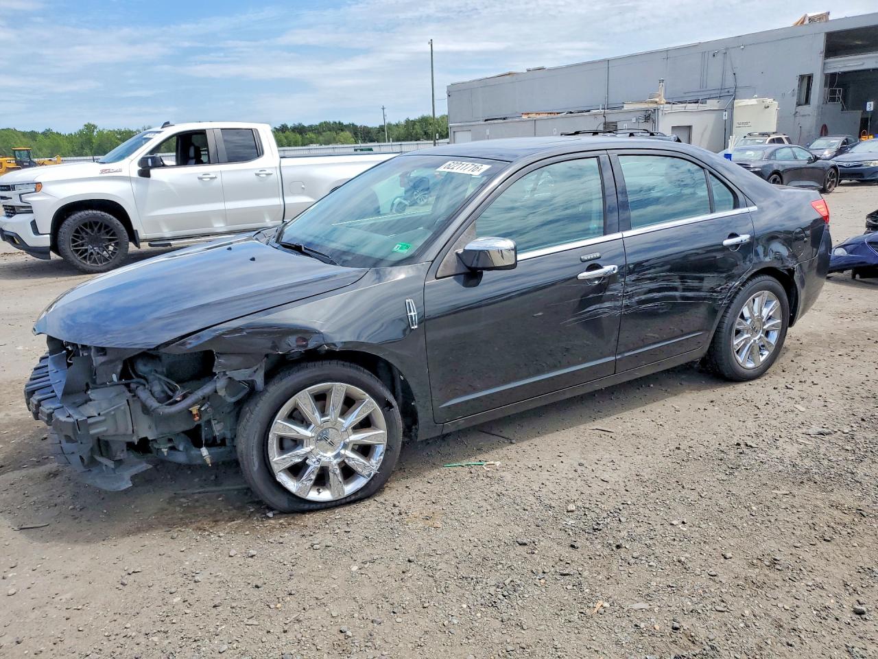 2012 Lincoln Mkz Black vin: 3LNHL2GC2CR812275