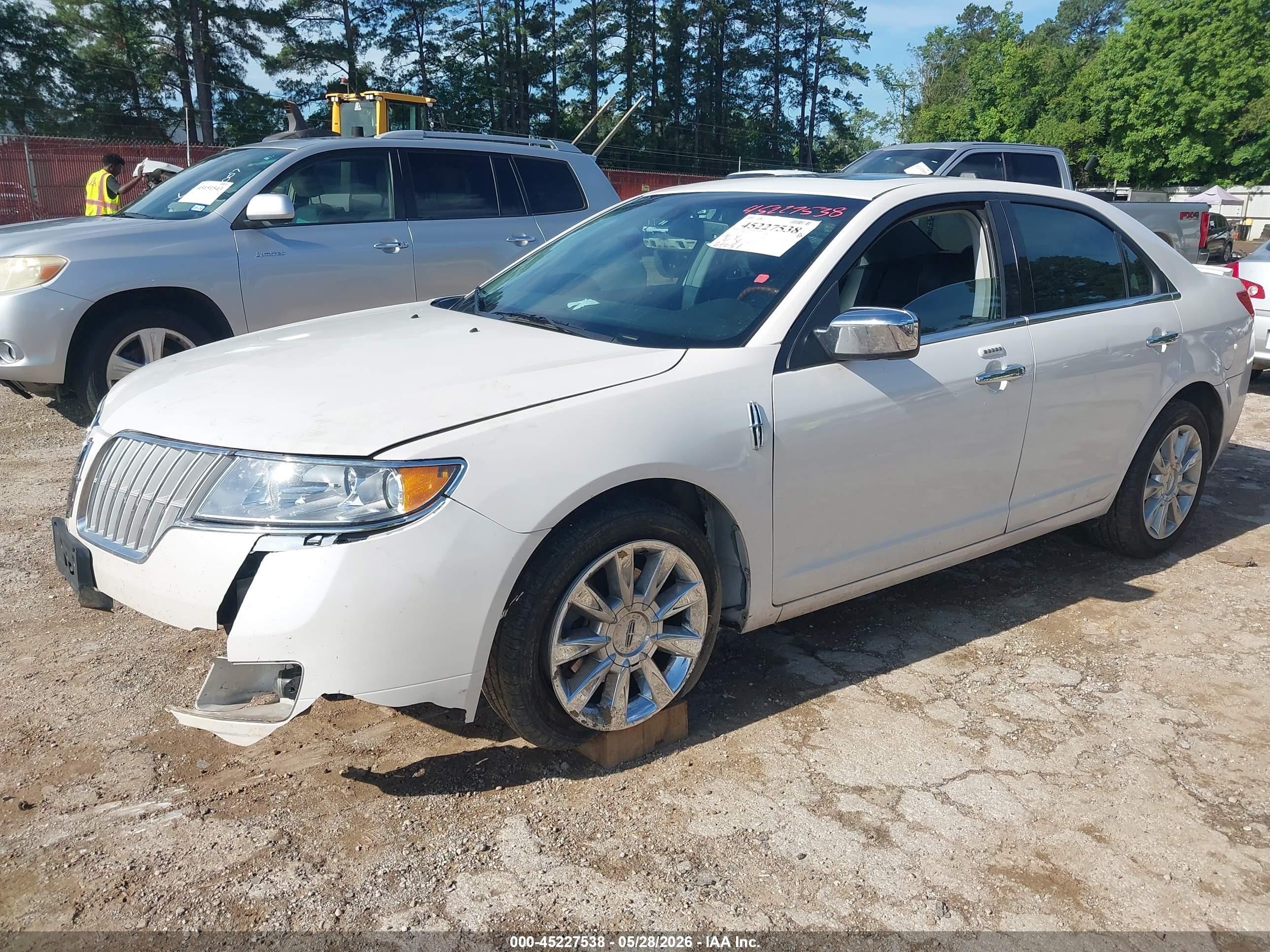 2012 Lincoln Mkz   Белый vin: 3LNHL2GC2CR818495