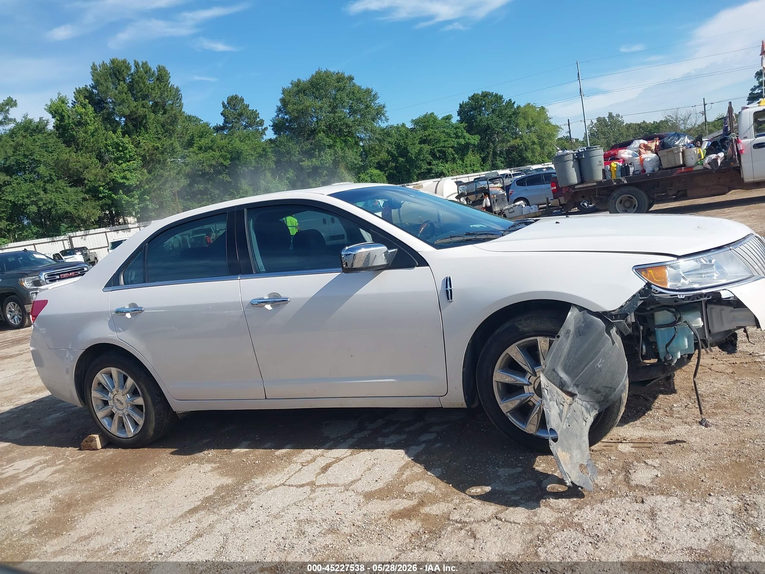 2012 Lincoln Mkz   Белый vin: 3LNHL2GC2CR818495