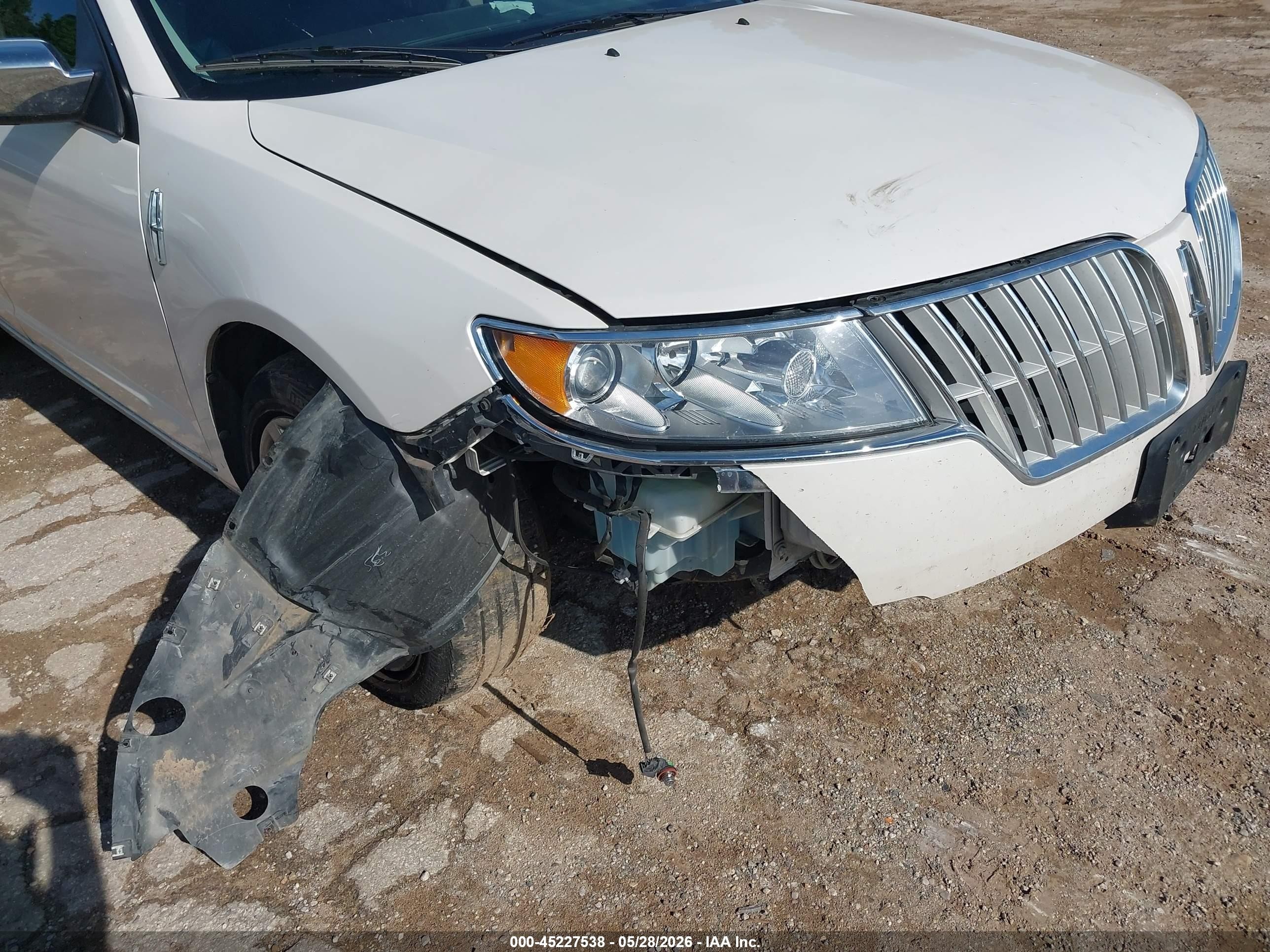 2012 Lincoln Mkz   Белый vin: 3LNHL2GC2CR818495
