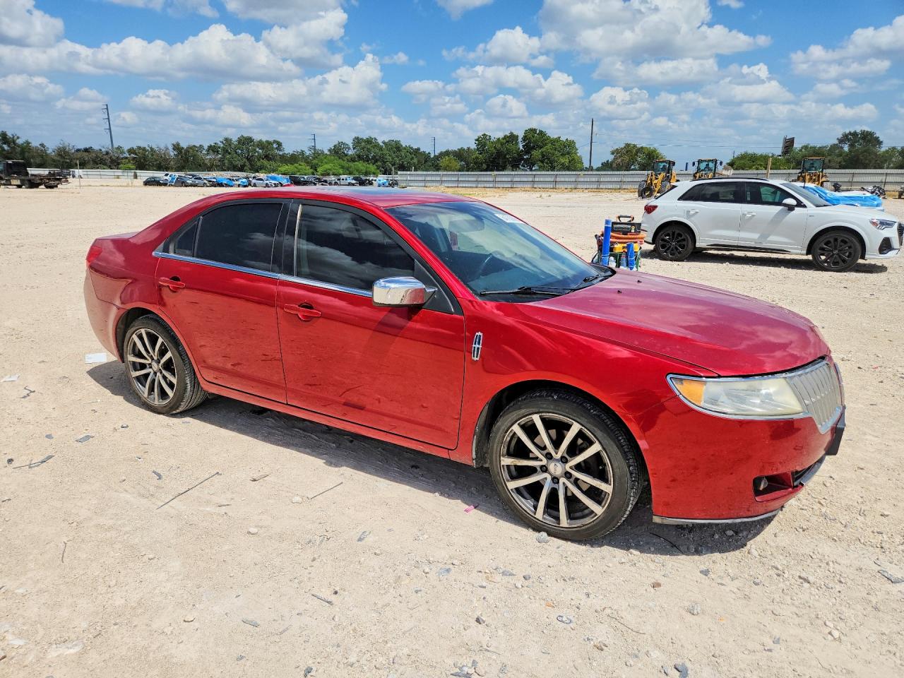 2012 Lincoln Mkz Red vin: 3LNHL2GC2CR820375