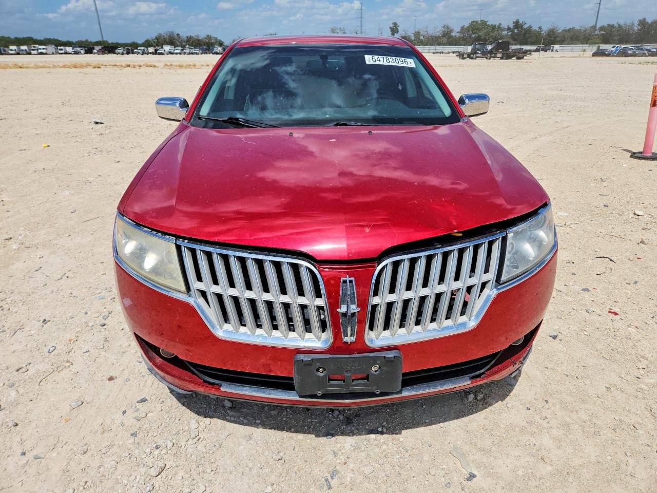 2012 Lincoln Mkz Red vin: 3LNHL2GC2CR820375