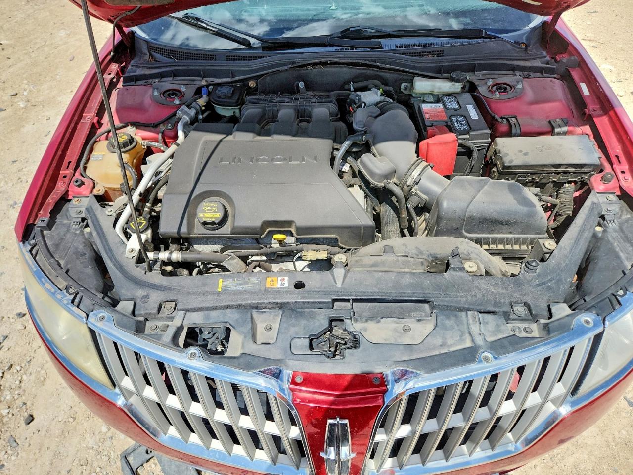 2012 Lincoln Mkz Red vin: 3LNHL2GC2CR820375