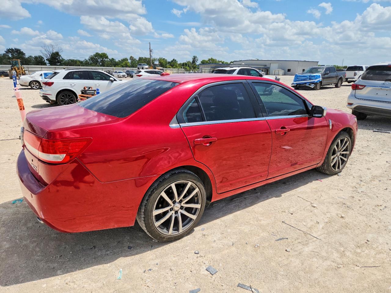 2012 Lincoln Mkz Red vin: 3LNHL2GC2CR820375