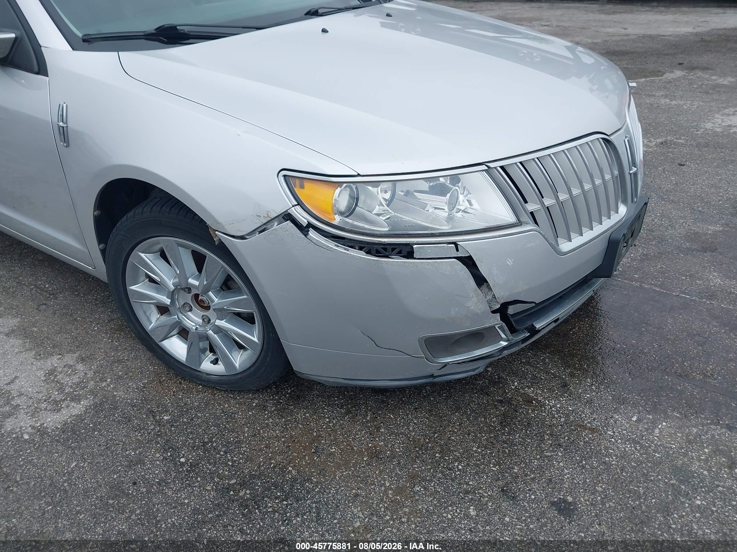 2012 Lincoln Mkz Silver vin: 3LNHL2GC2CR823521