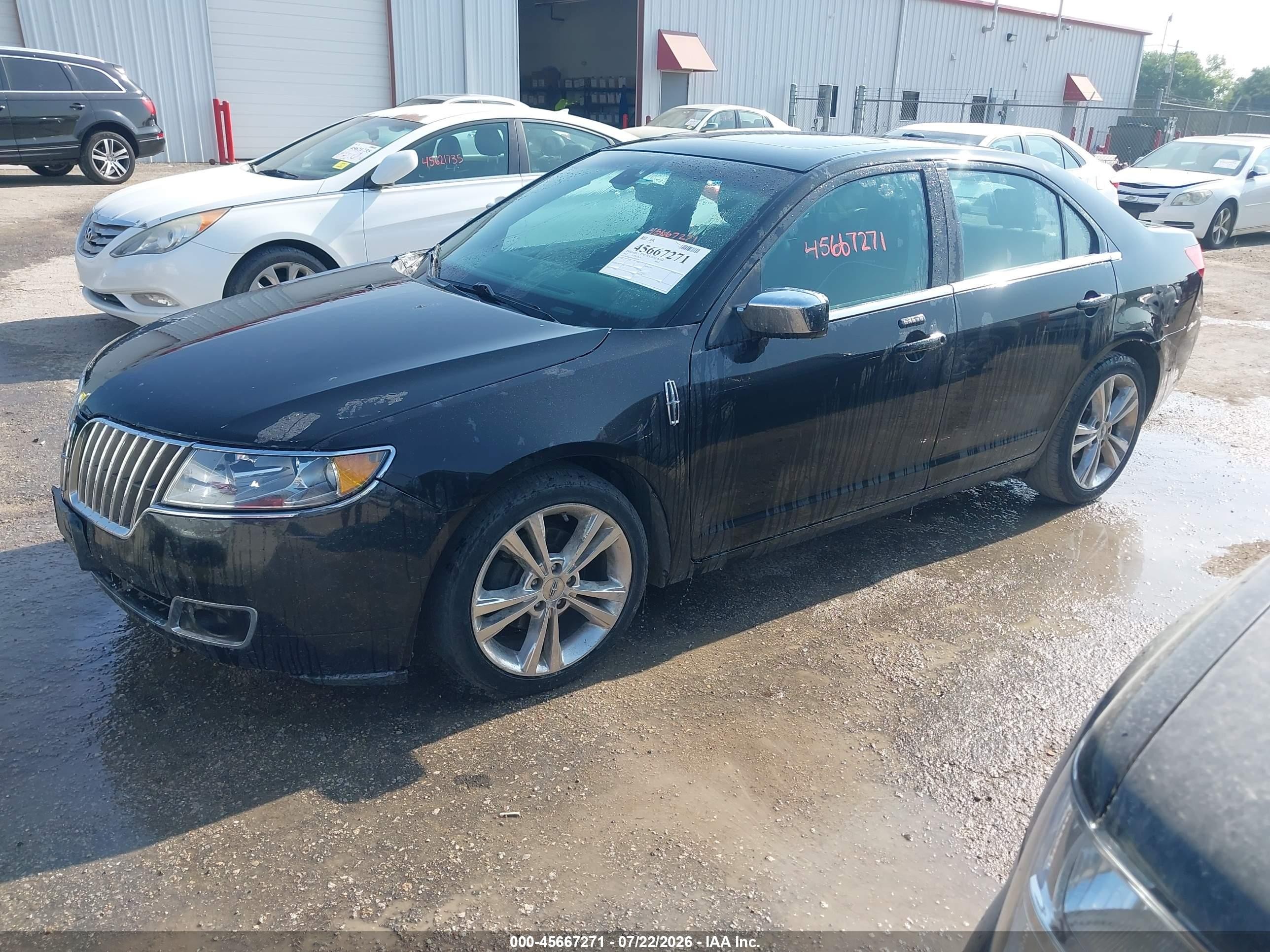 2012 Lincoln Mkz   Black vin: 3LNHL2GC2CR824376