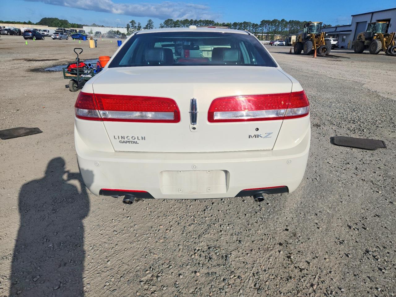 2012 Lincoln Mkz White vin: 3LNHL2GC2CR826743