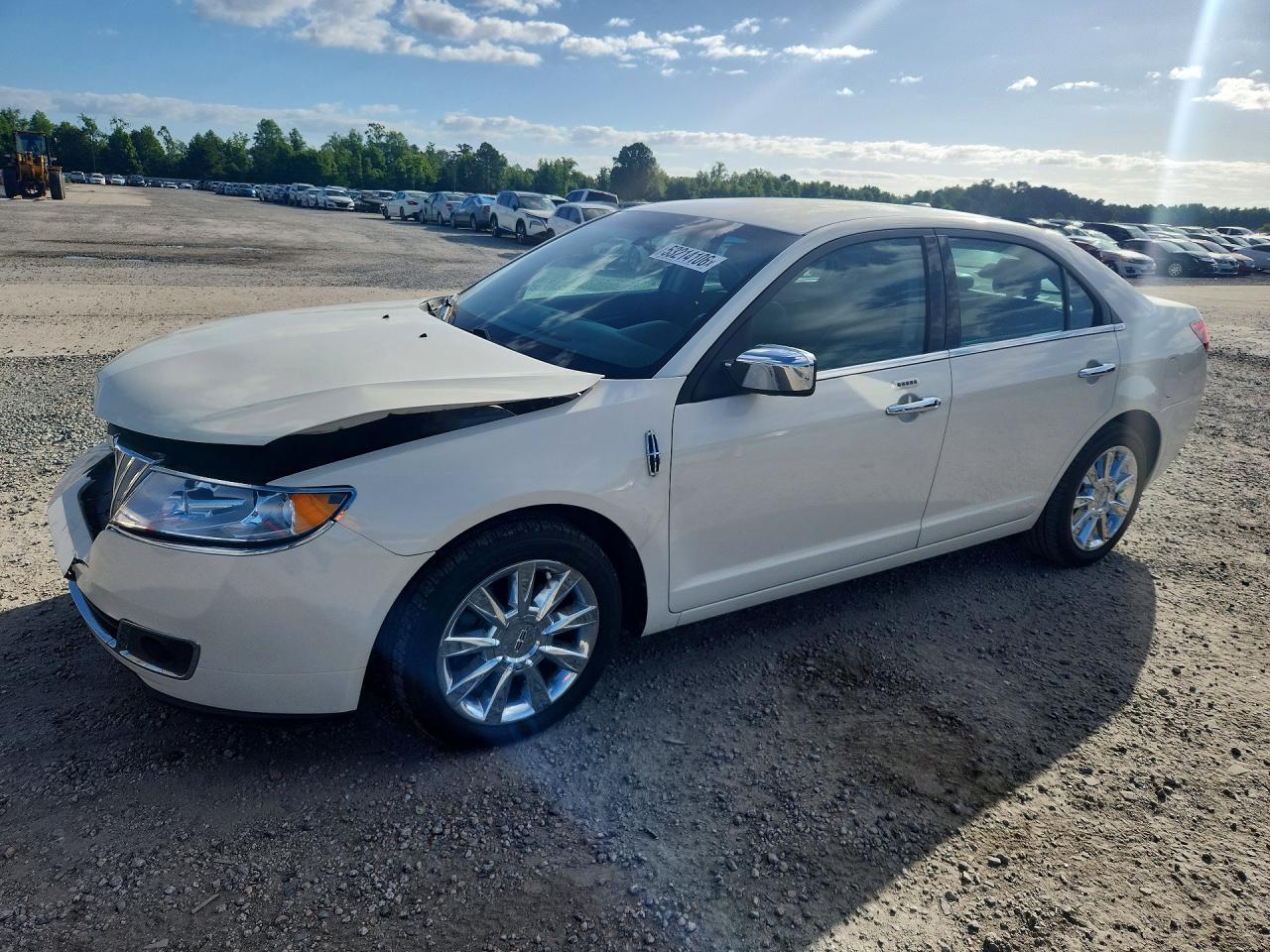 2012 Lincoln Mkz White vin: 3LNHL2GC2CR826743