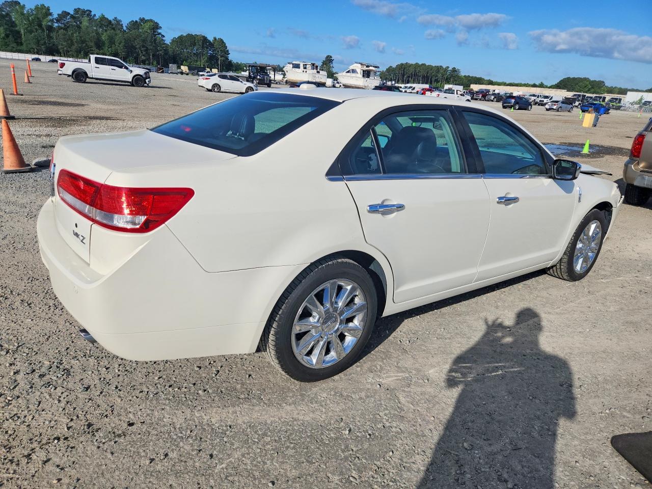 2012 Lincoln Mkz White vin: 3LNHL2GC2CR826743