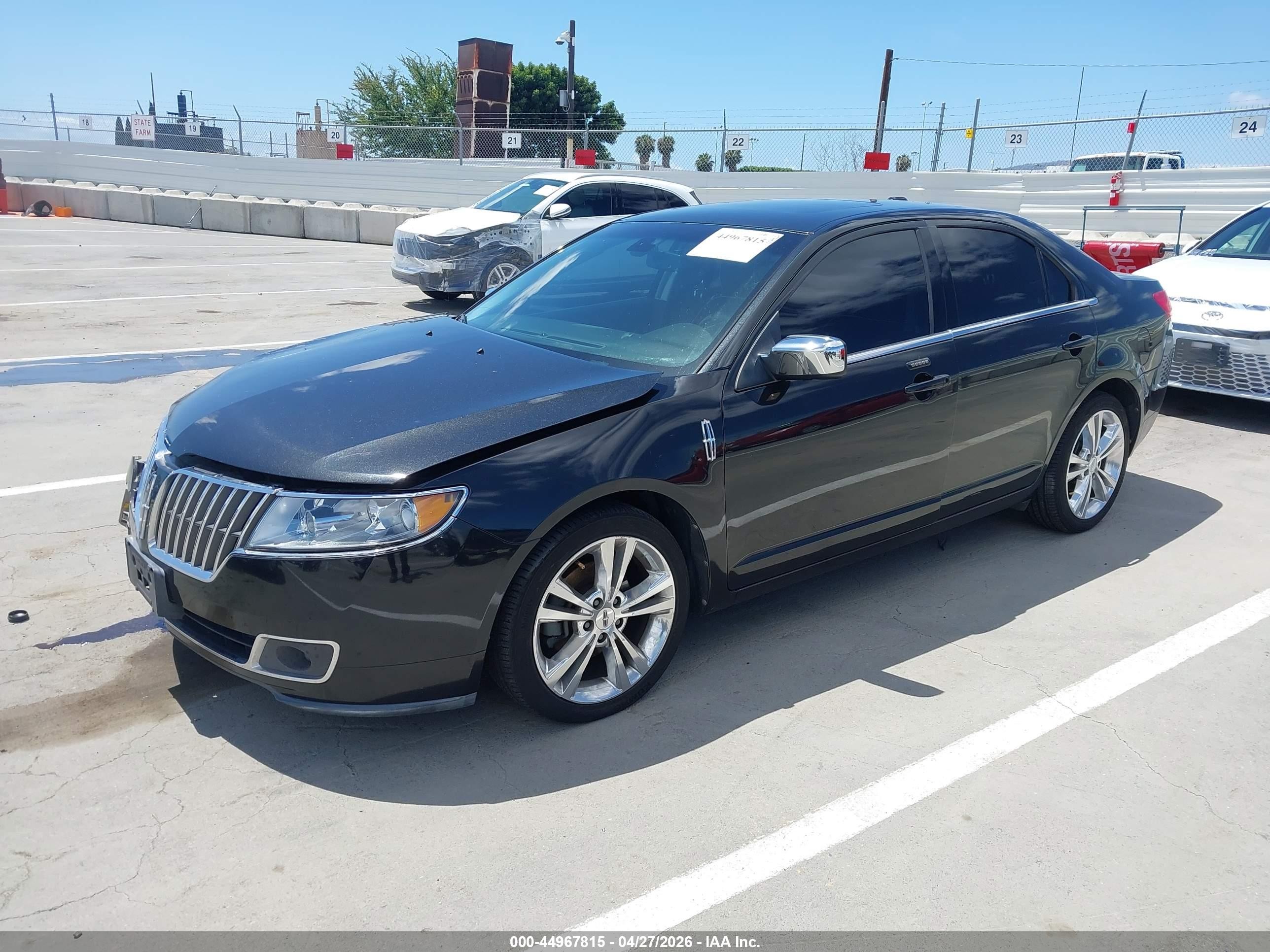 2012 Lincoln Mkz   Черный vin: 3LNHL2GC2CR826998