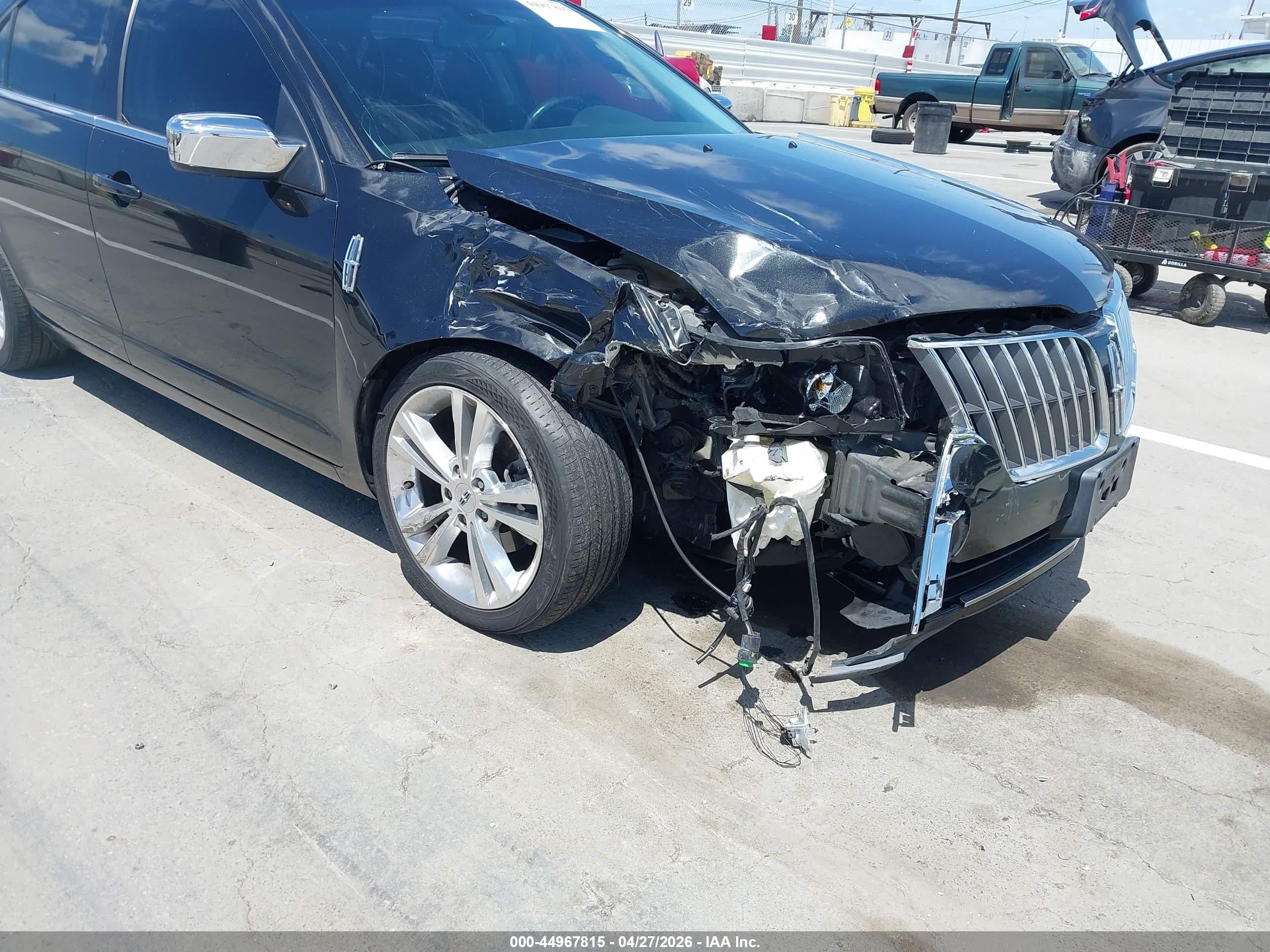 2012 Lincoln Mkz   Черный vin: 3LNHL2GC2CR826998