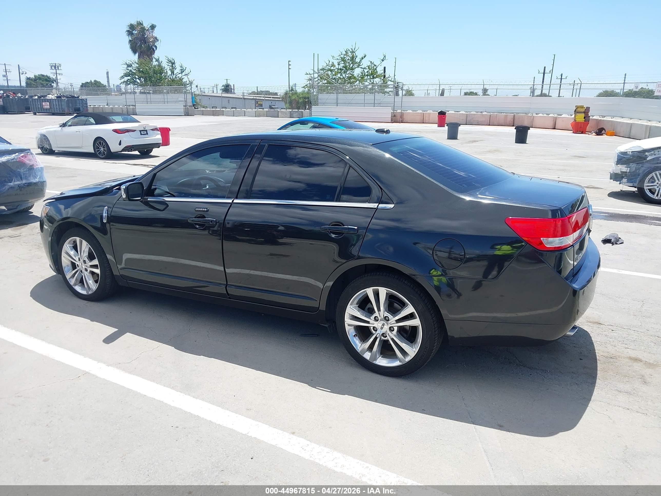 2012 Lincoln Mkz   Черный vin: 3LNHL2GC2CR826998