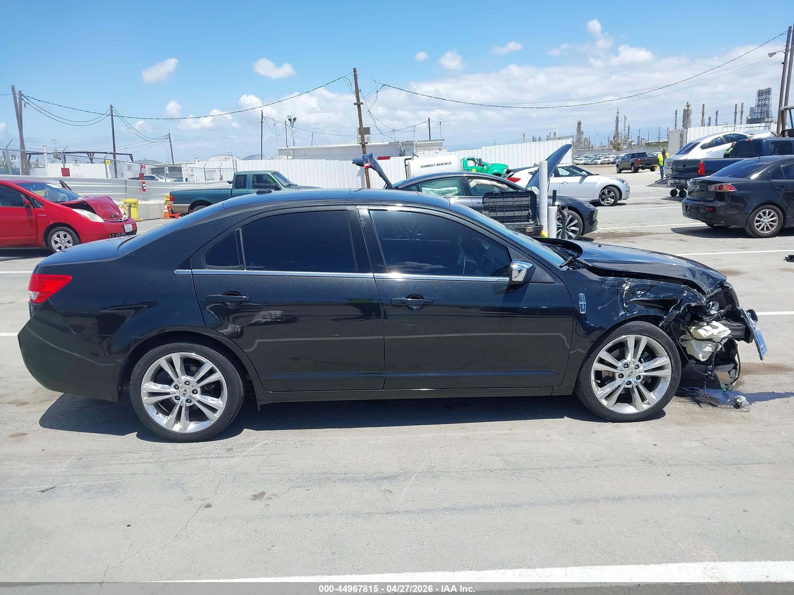 2012 Lincoln Mkz   Черный vin: 3LNHL2GC2CR826998