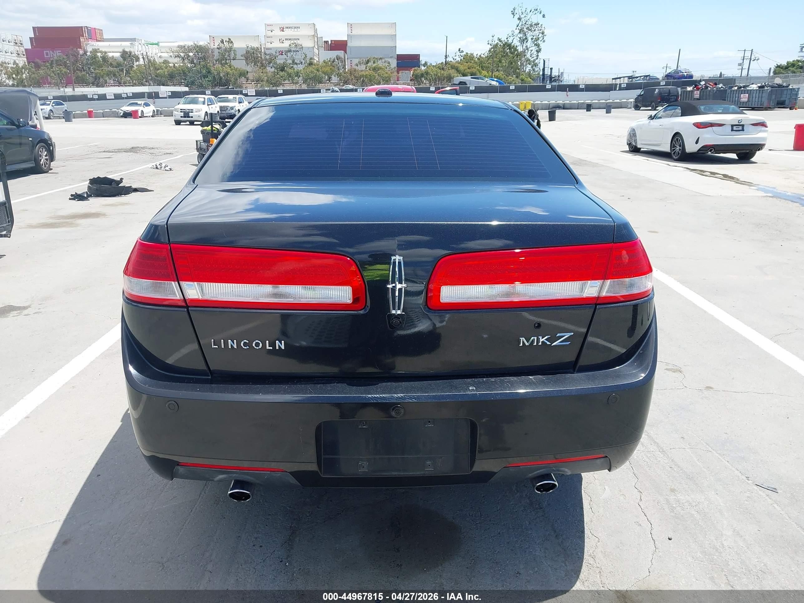 2012 Lincoln Mkz   Черный vin: 3LNHL2GC2CR826998