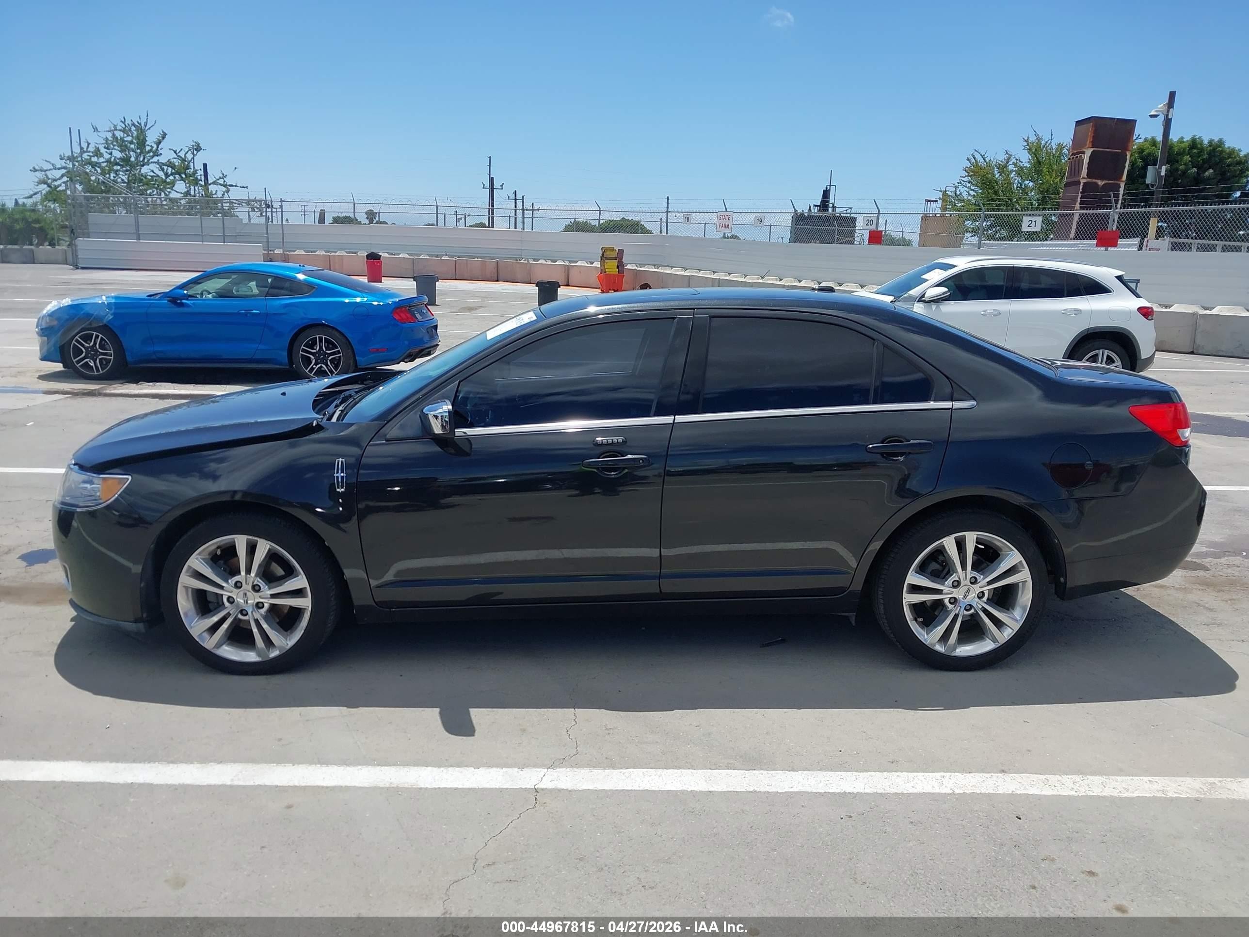 2012 Lincoln Mkz   Черный vin: 3LNHL2GC2CR826998