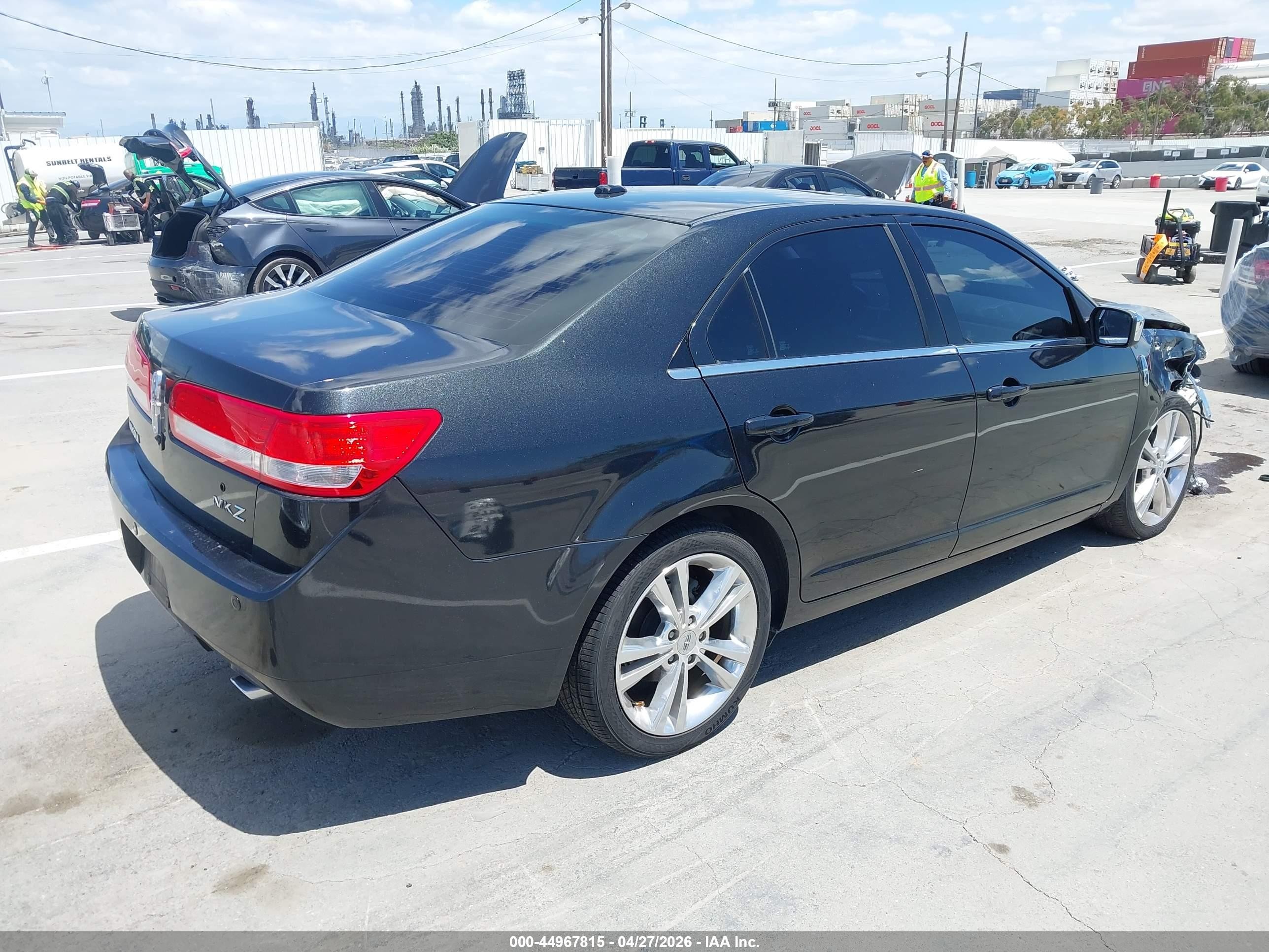 2012 Lincoln Mkz   Черный vin: 3LNHL2GC2CR826998