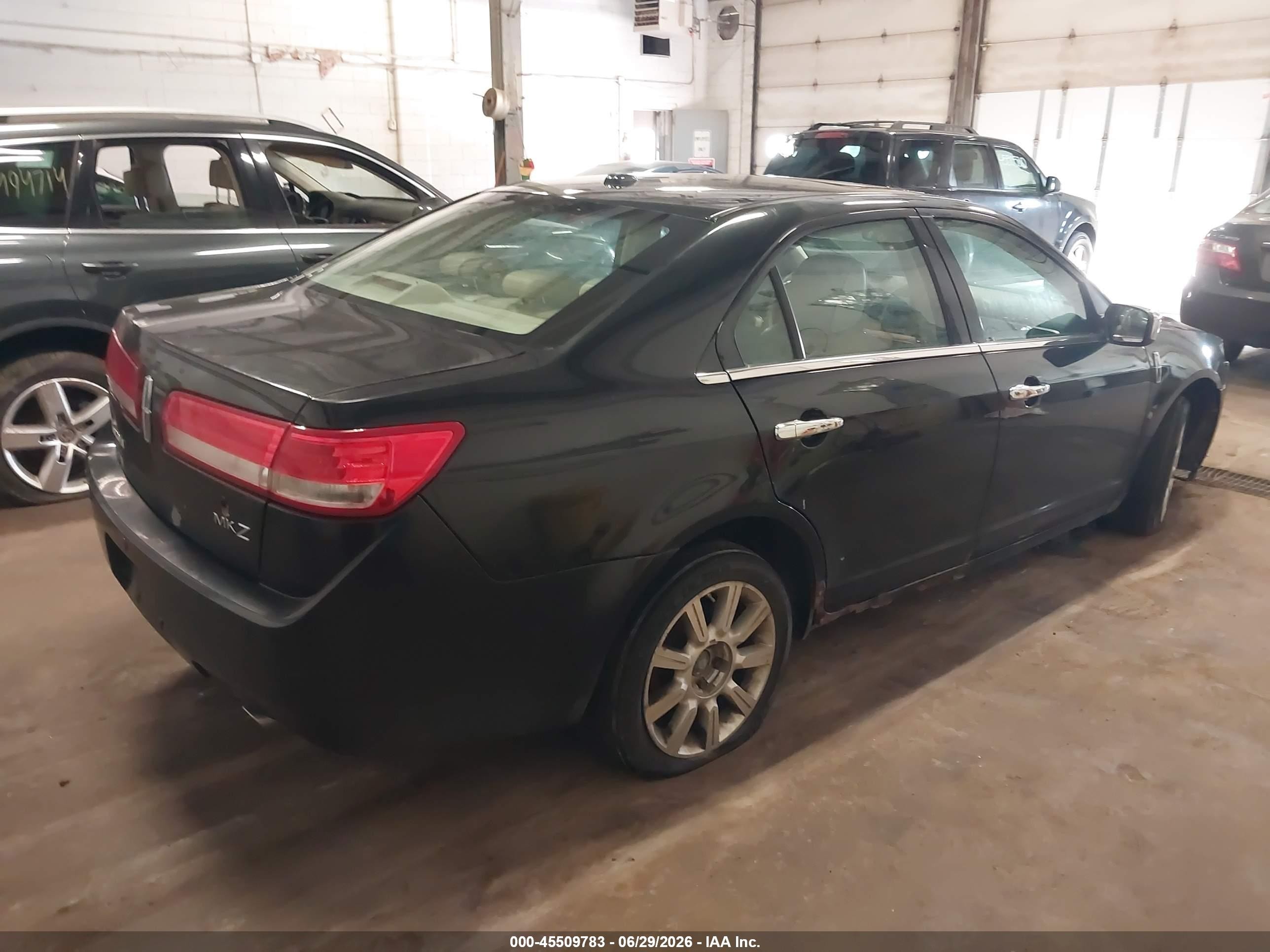 2010 Lincoln Mkz   Black vin: 3LNHL2GC3AR602202