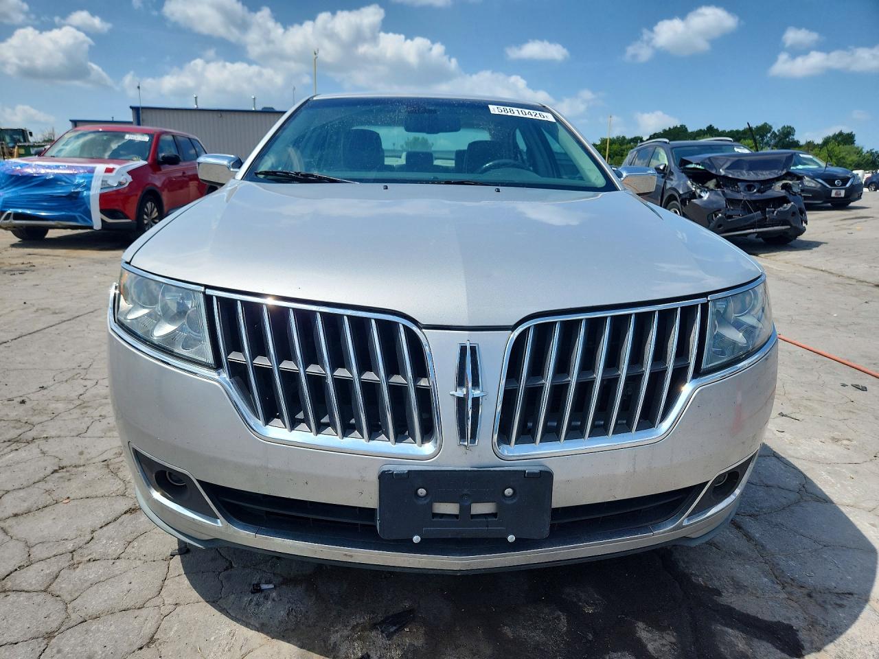 2010 Lincoln Mkz Silver vin: 3LNHL2GC3AR644966