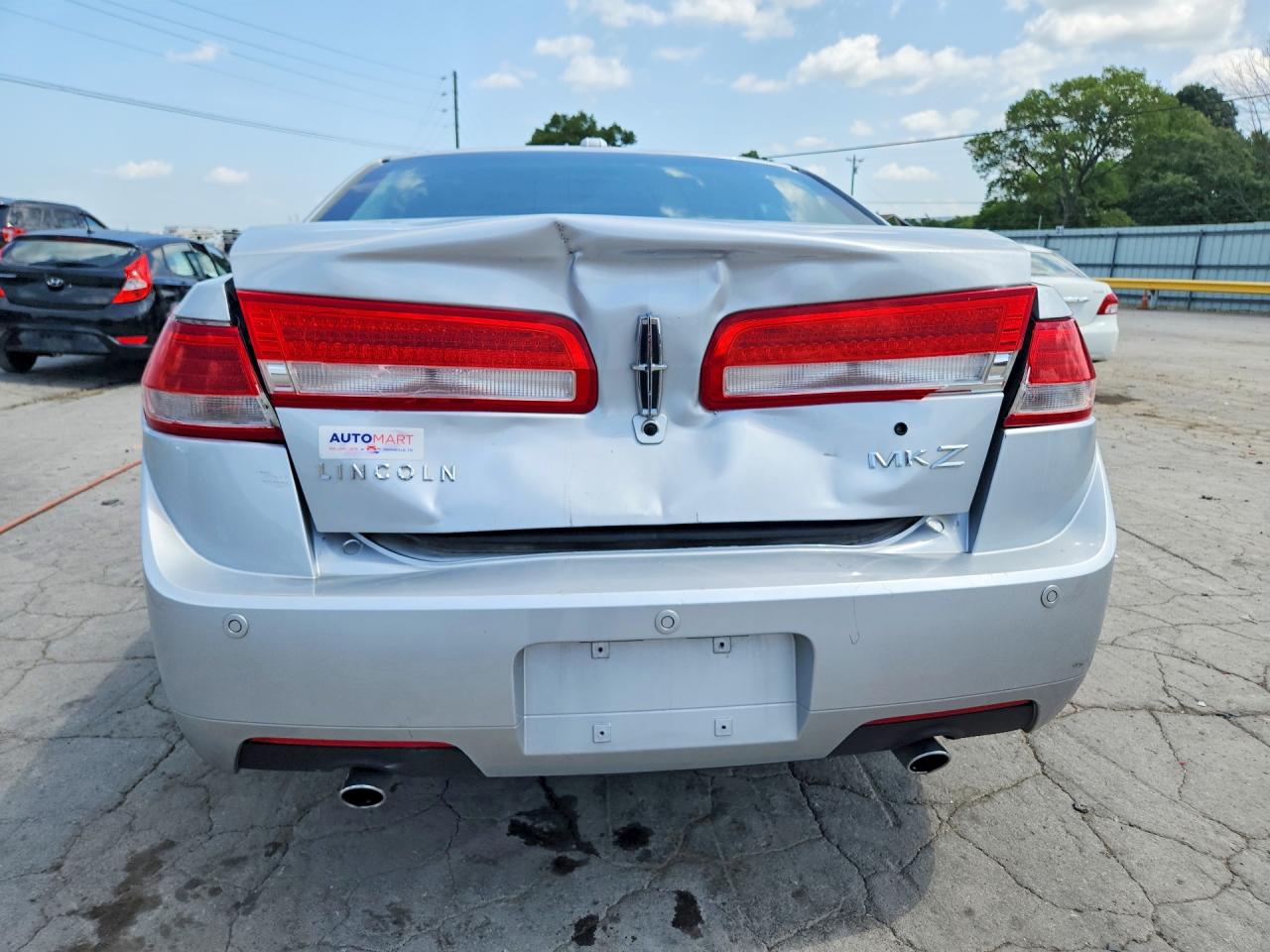 2010 Lincoln Mkz Silver vin: 3LNHL2GC3AR644966