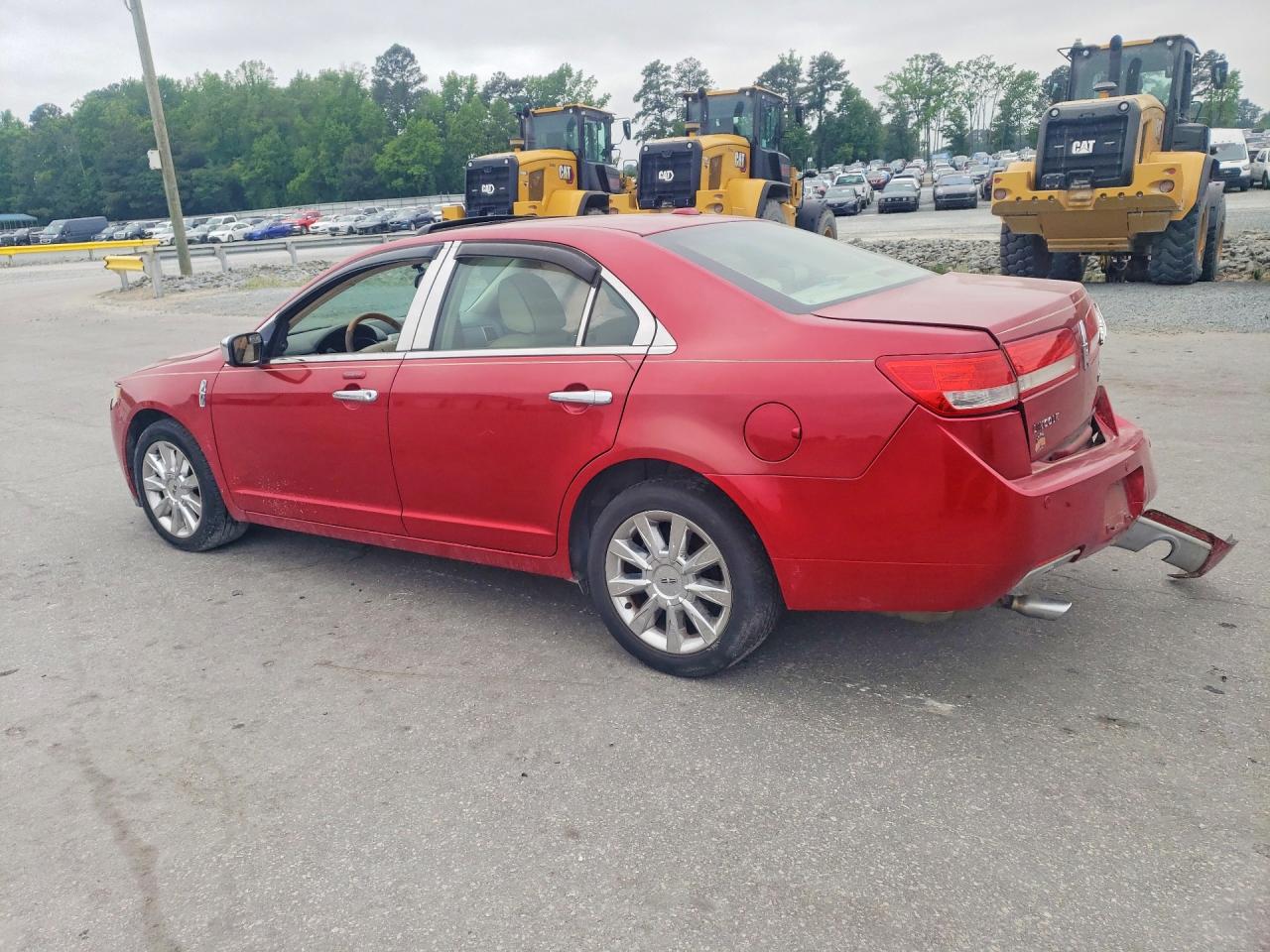 2010 Lincoln Mkz Burgundy vin: 3LNHL2GC3AR646958