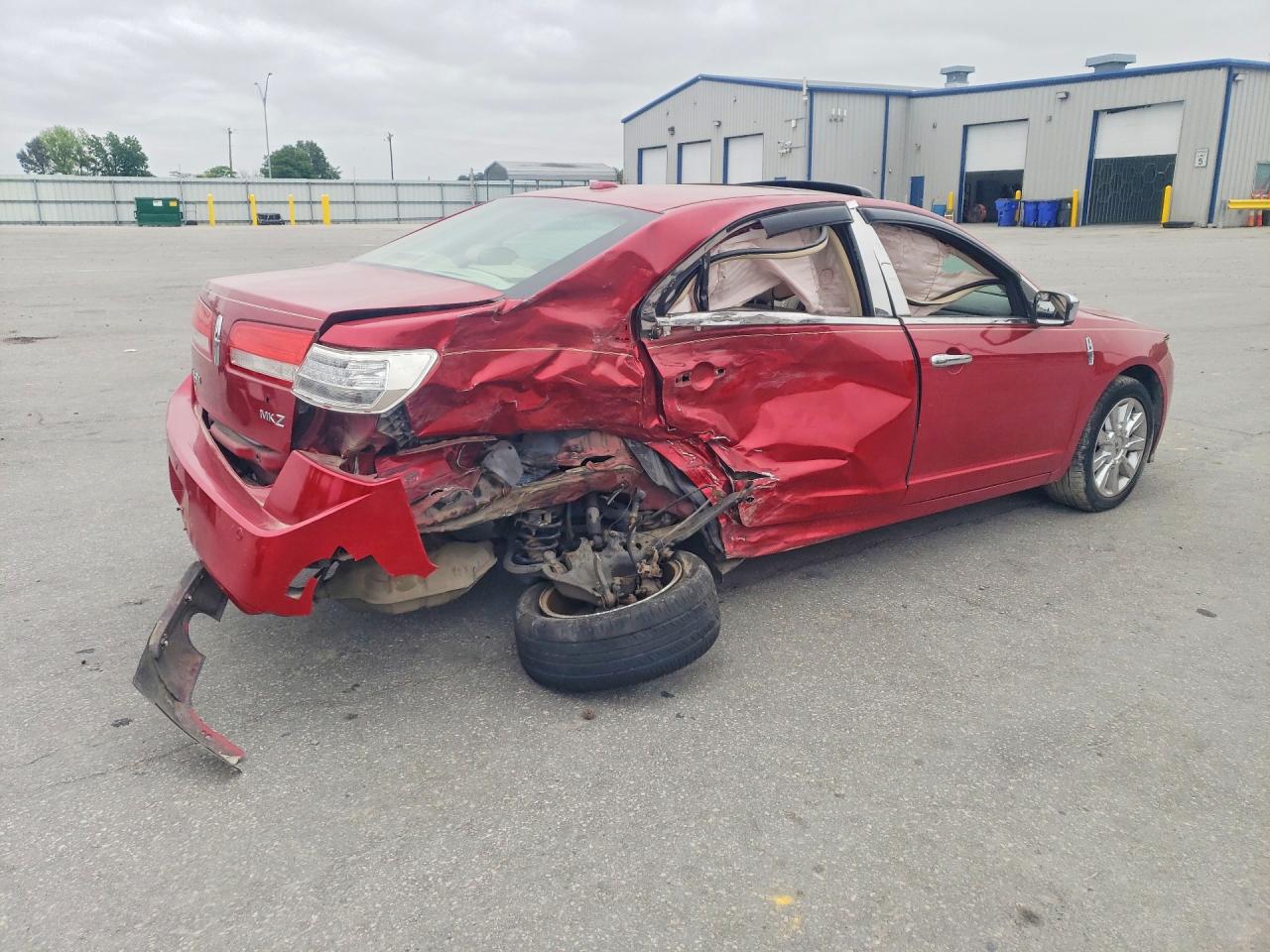 2010 Lincoln Mkz Burgundy vin: 3LNHL2GC3AR646958
