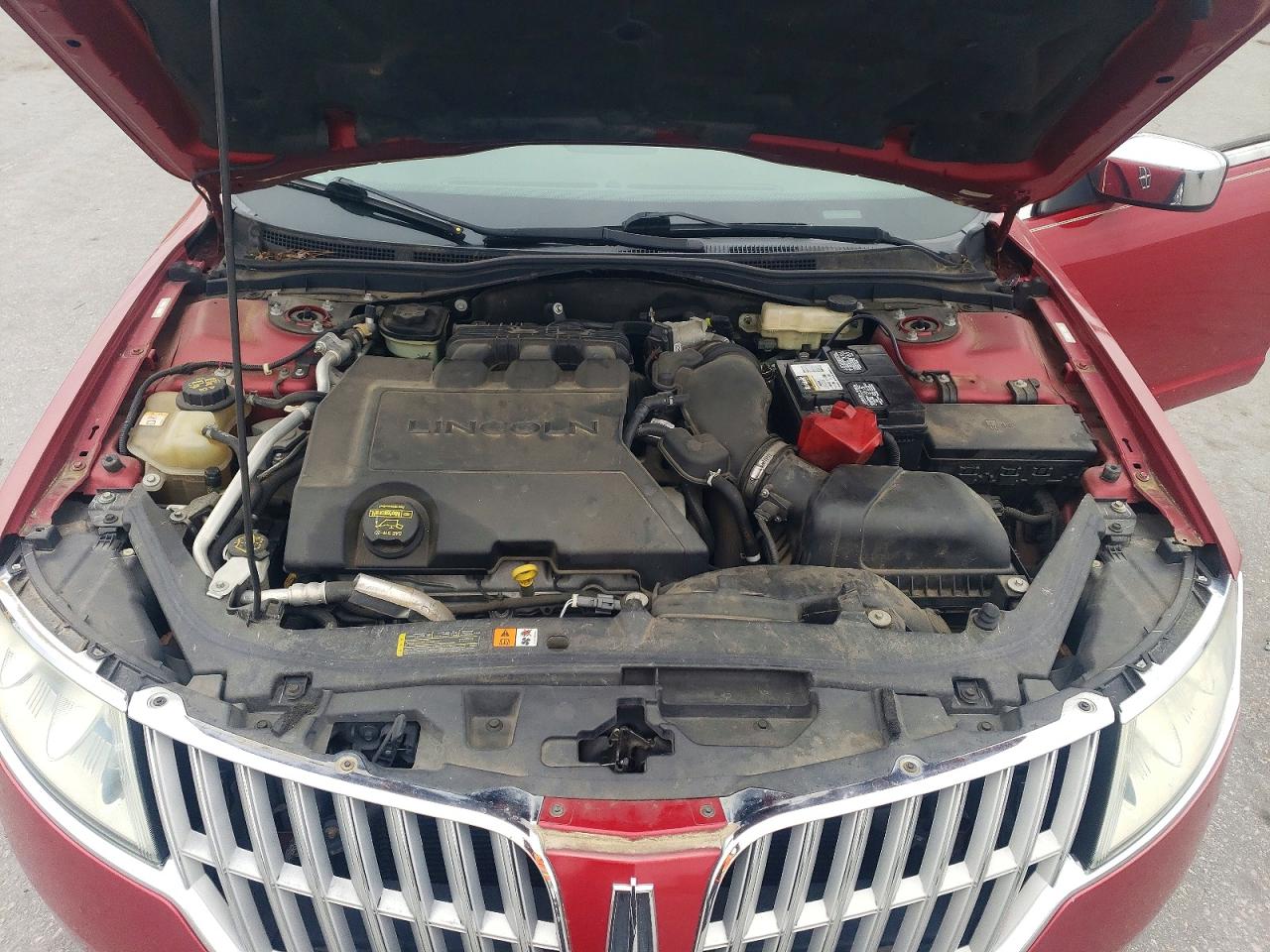 2010 Lincoln Mkz Burgundy vin: 3LNHL2GC3AR646958