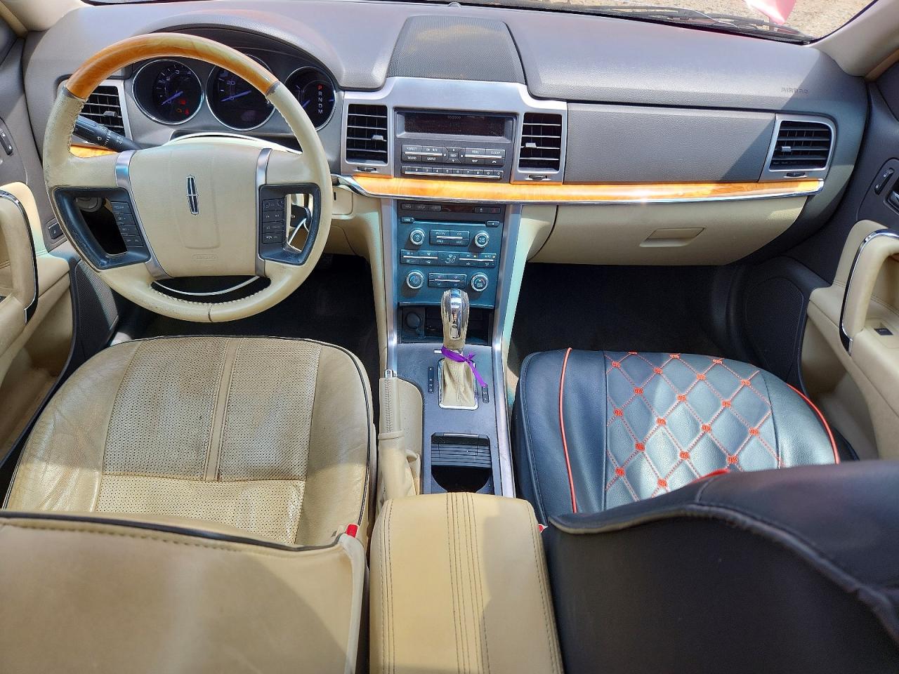 2010 Lincoln Mkz Red vin: 3LNHL2GC3AR647009