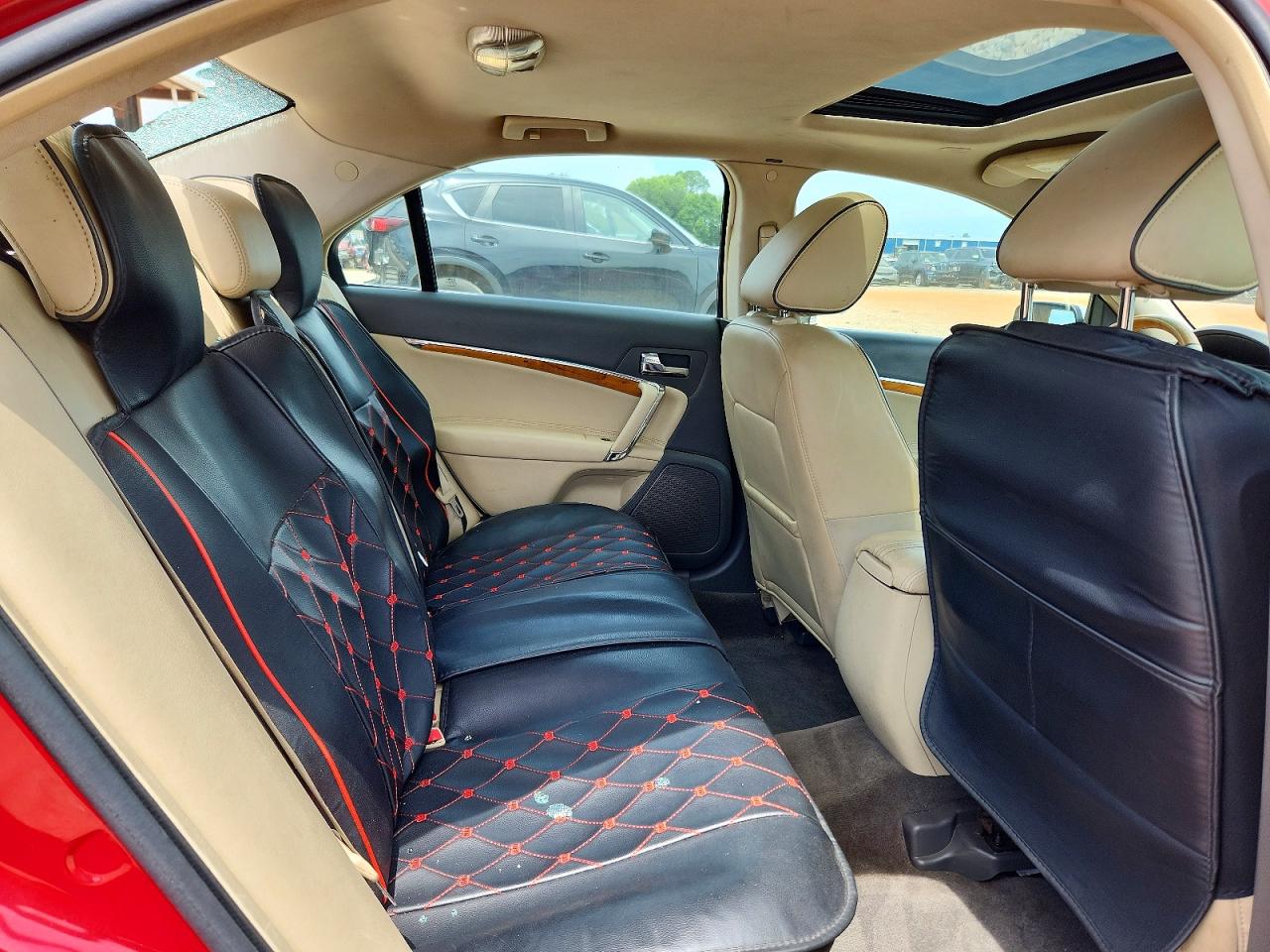 2010 Lincoln Mkz Red vin: 3LNHL2GC3AR647009