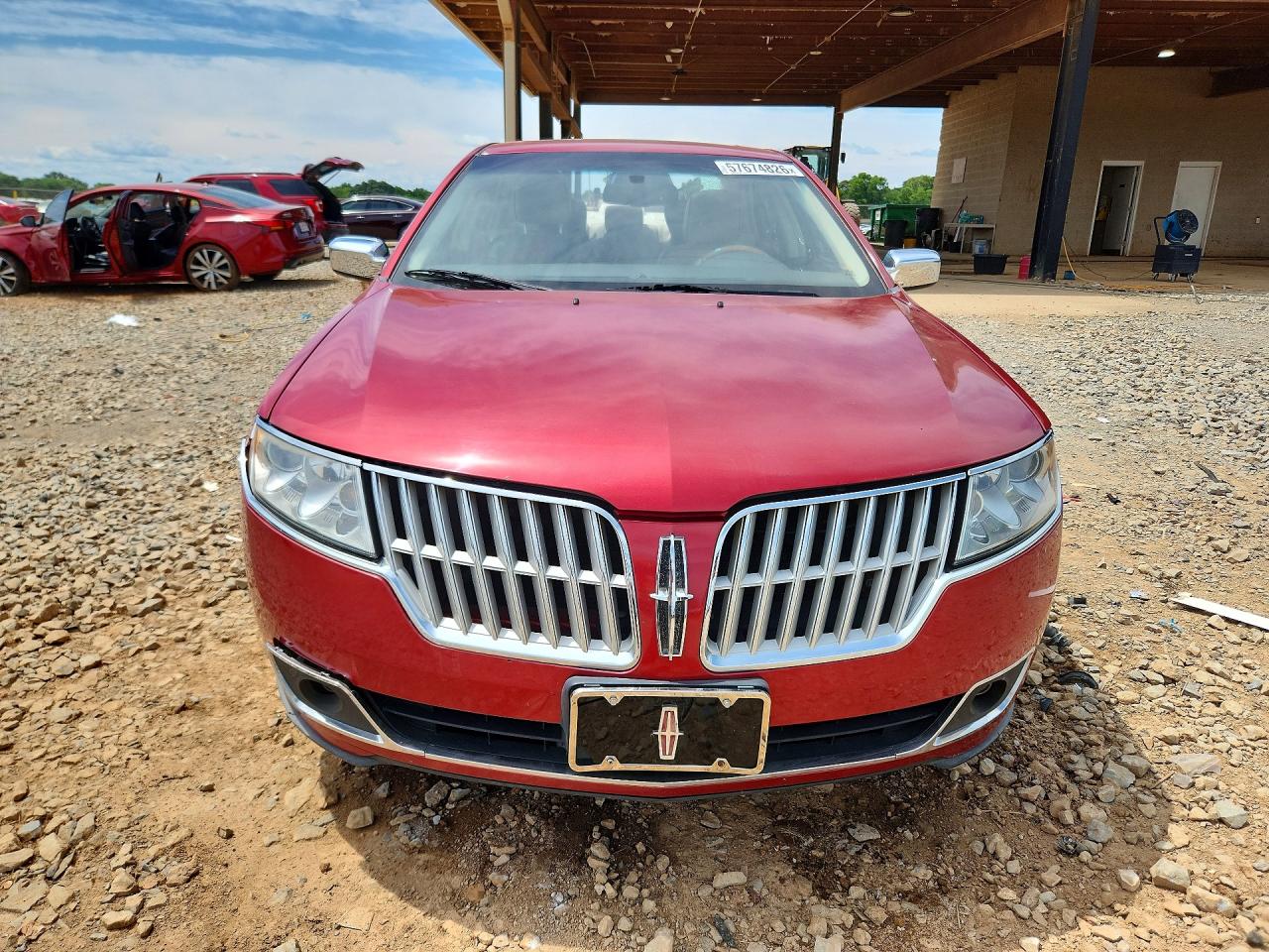 2010 Lincoln Mkz Red vin: 3LNHL2GC3AR647009