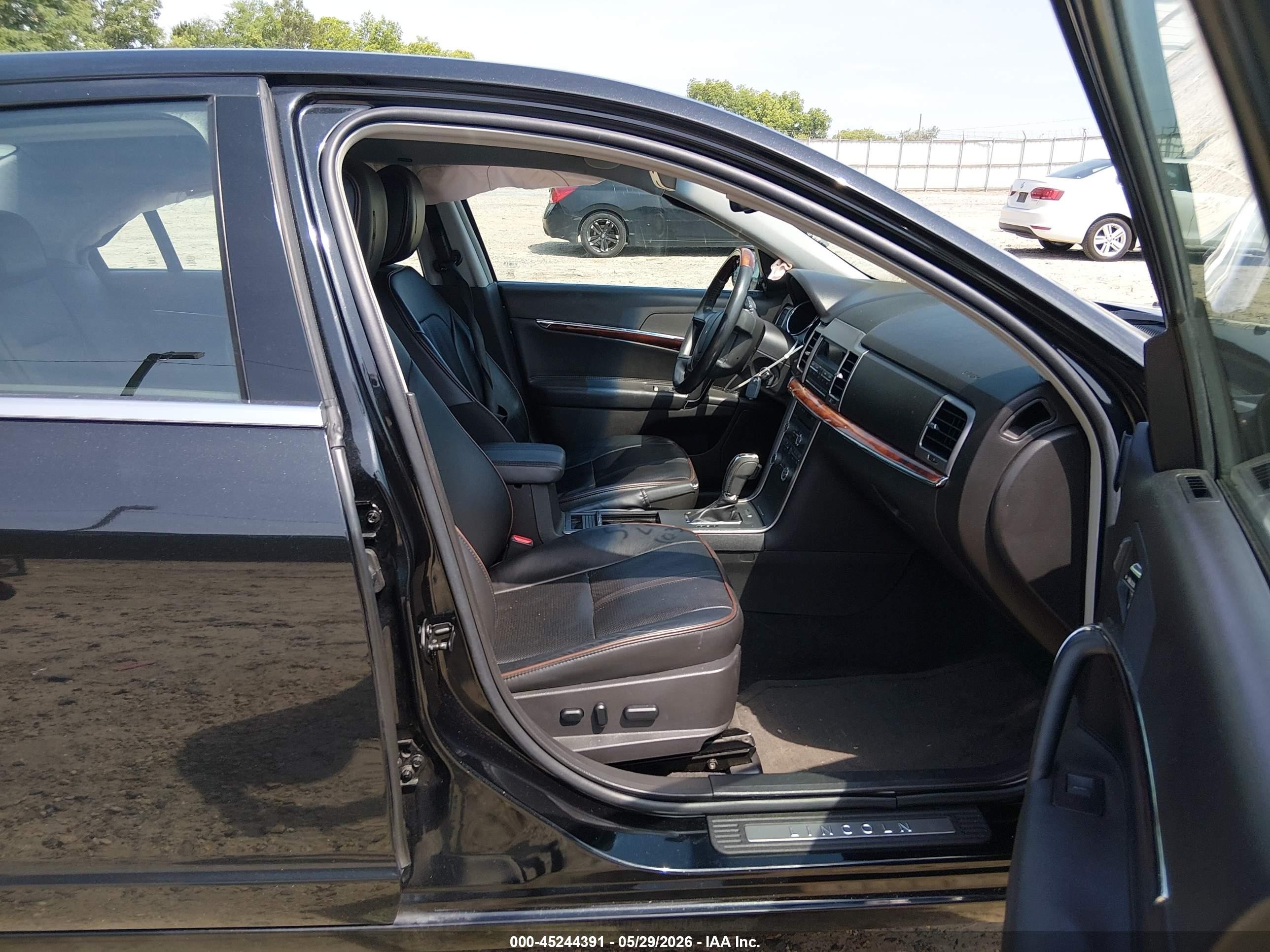 2010 Lincoln Mkz   Черный vin: 3LNHL2GC3AR651030