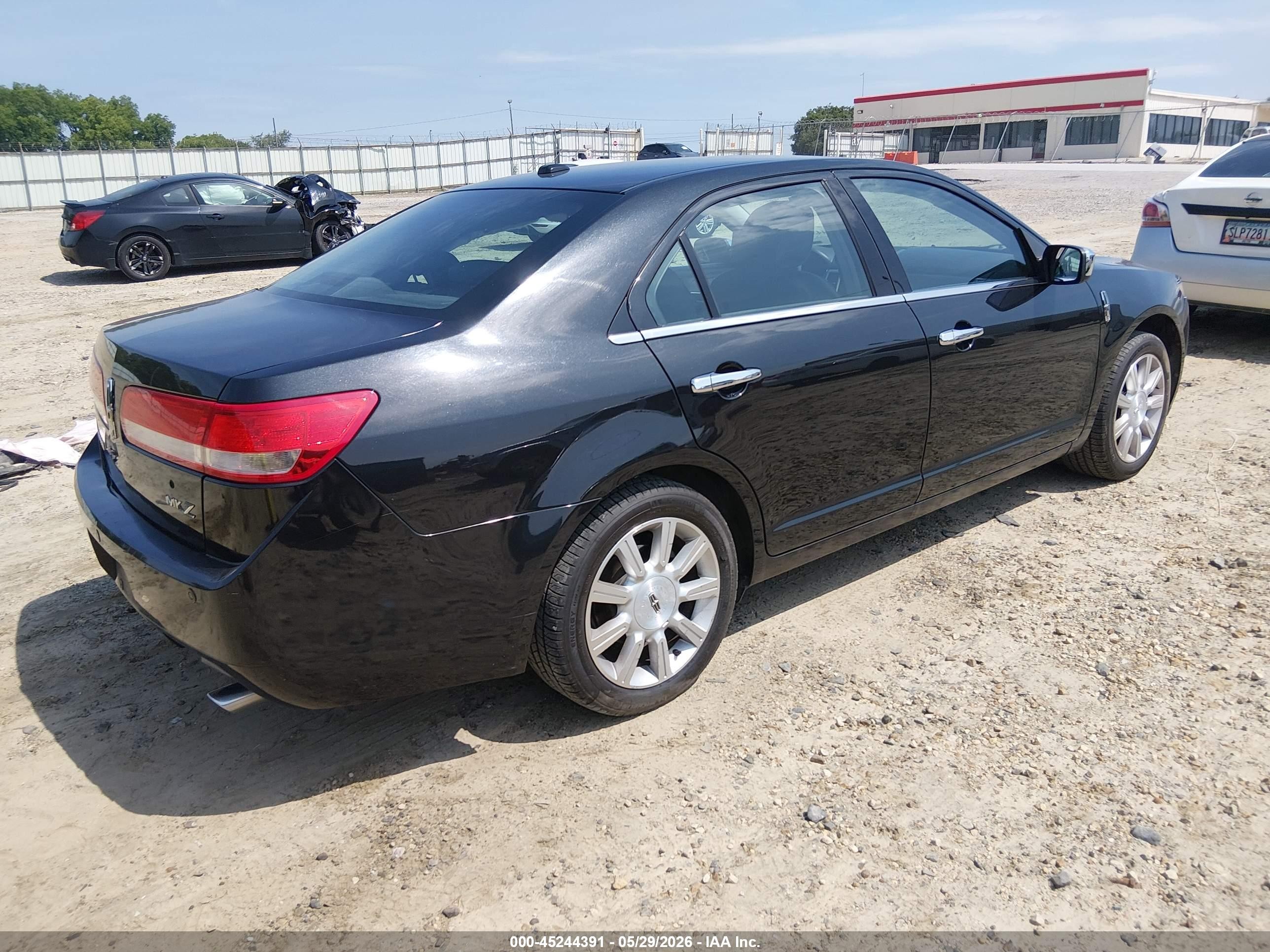 2010 Lincoln Mkz   Черный vin: 3LNHL2GC3AR651030