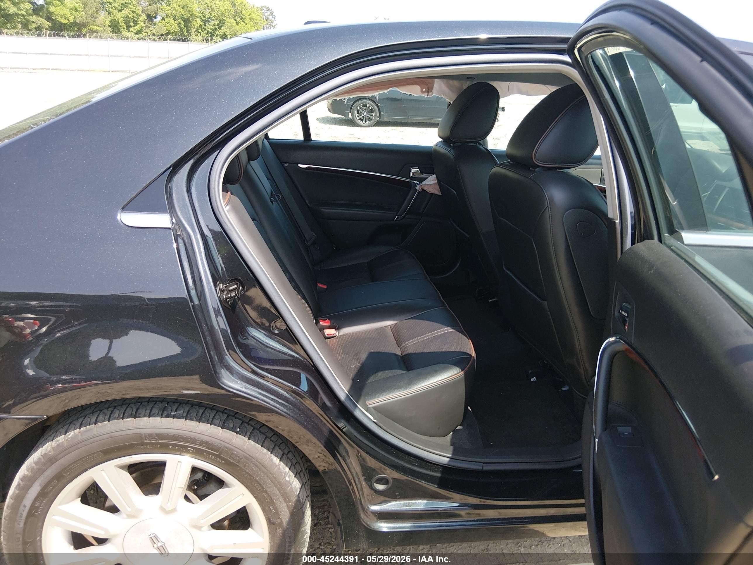 2010 Lincoln Mkz   Черный vin: 3LNHL2GC3AR651030