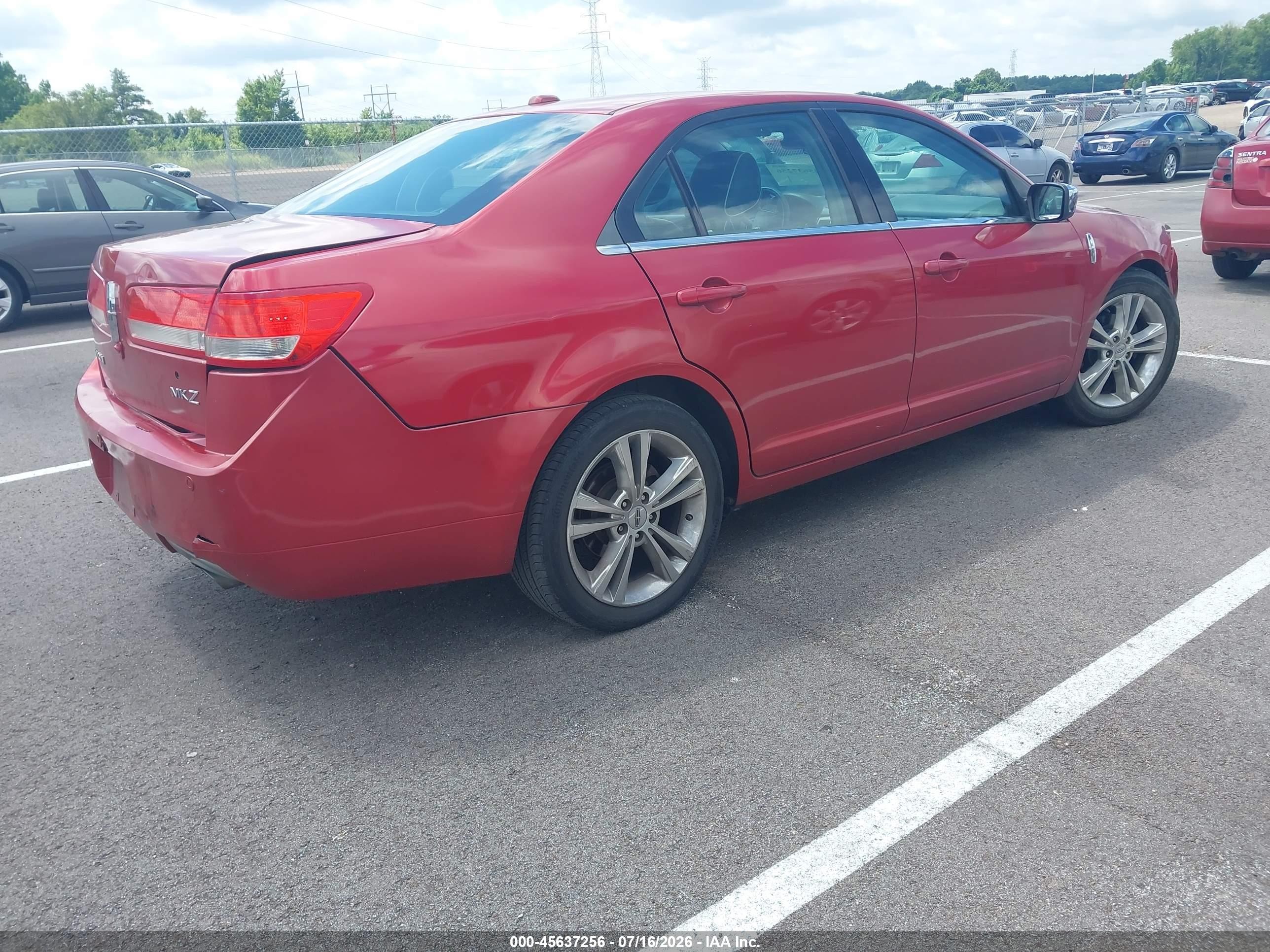 2011 Lincoln Mkz   Red vin: 3LNHL2GC3BR759357