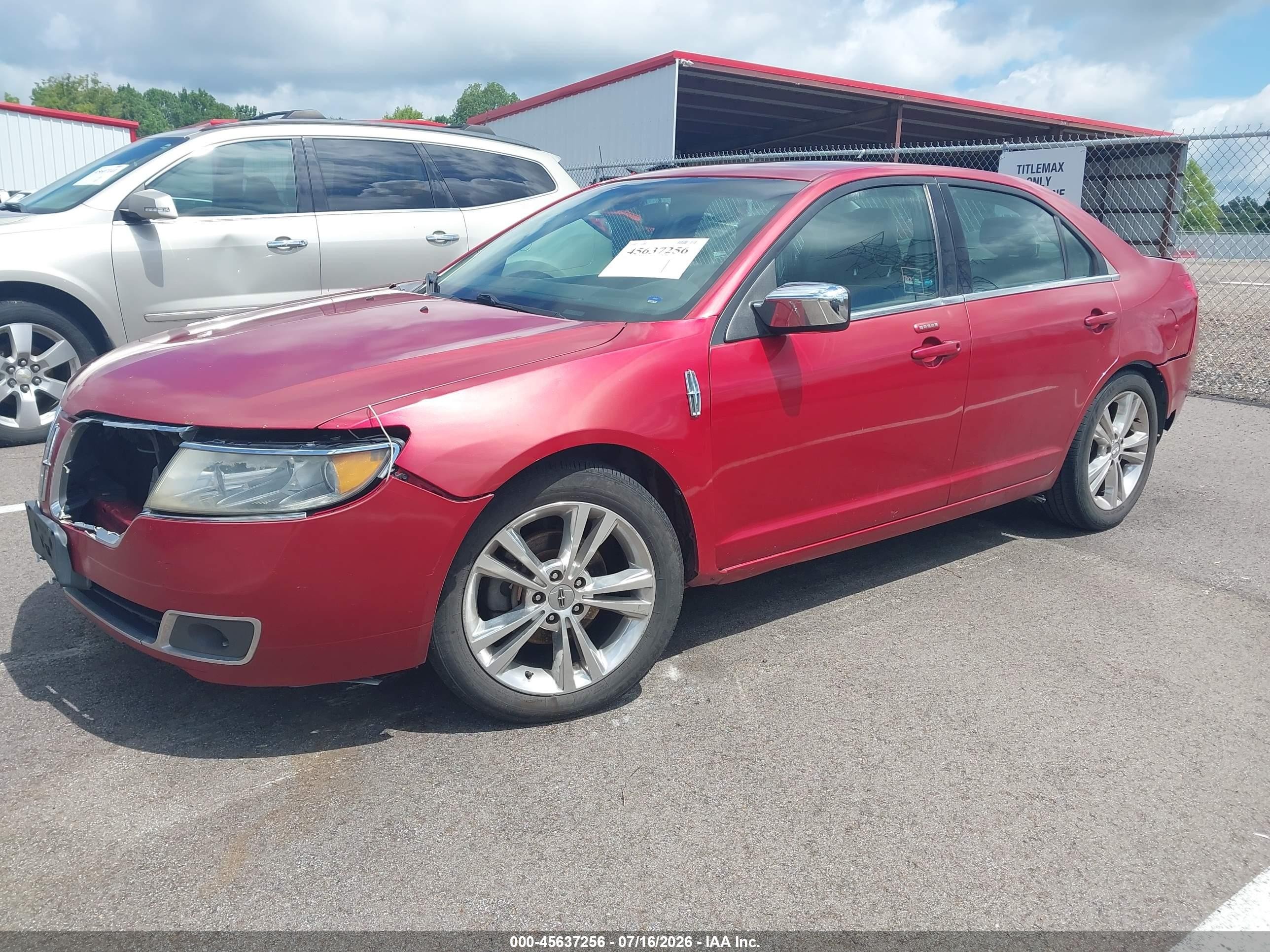 2011 Lincoln Mkz   Red vin: 3LNHL2GC3BR759357