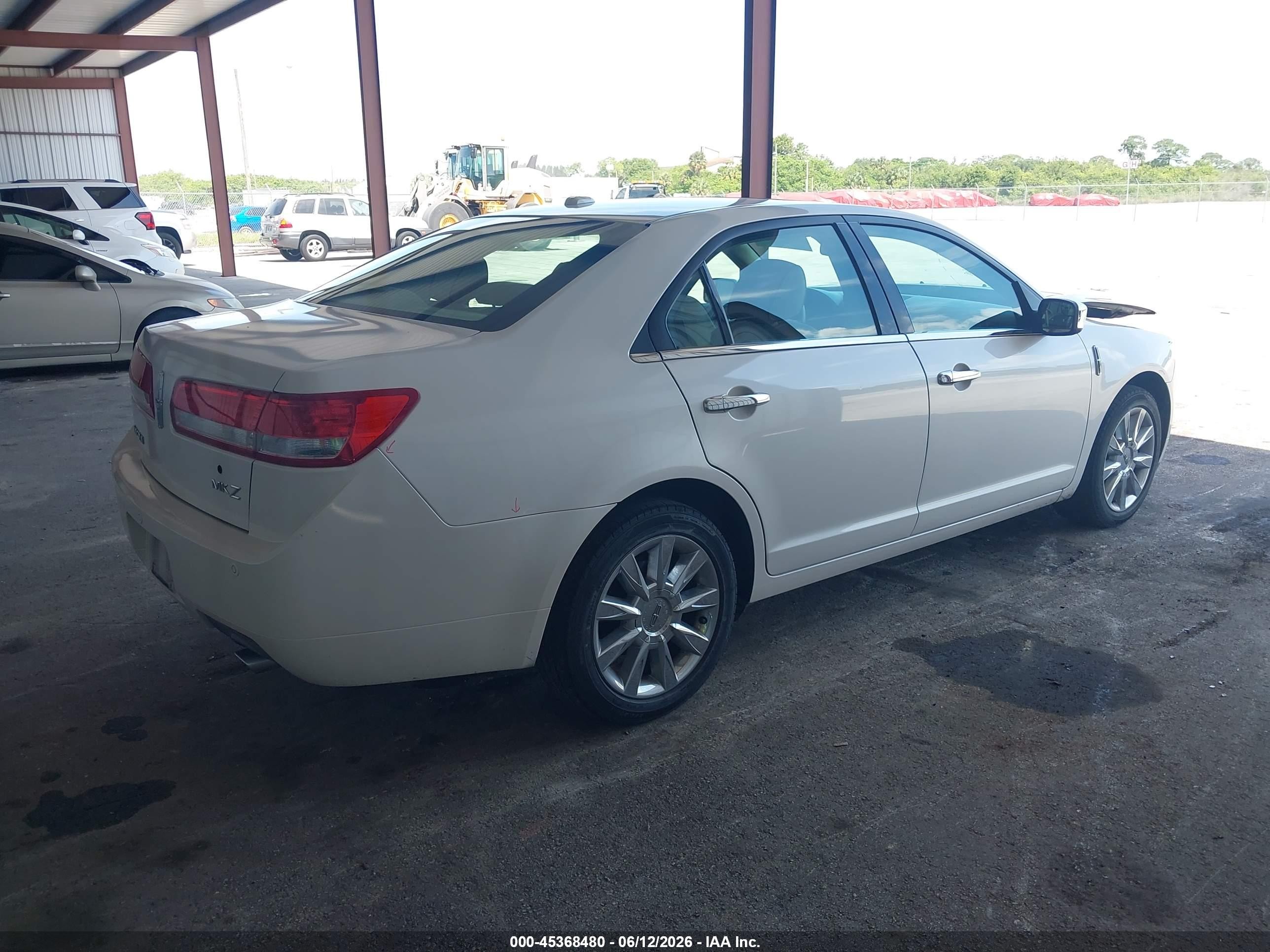 2011 Lincoln Mkz   Белый vin: 3LNHL2GC3BR764428