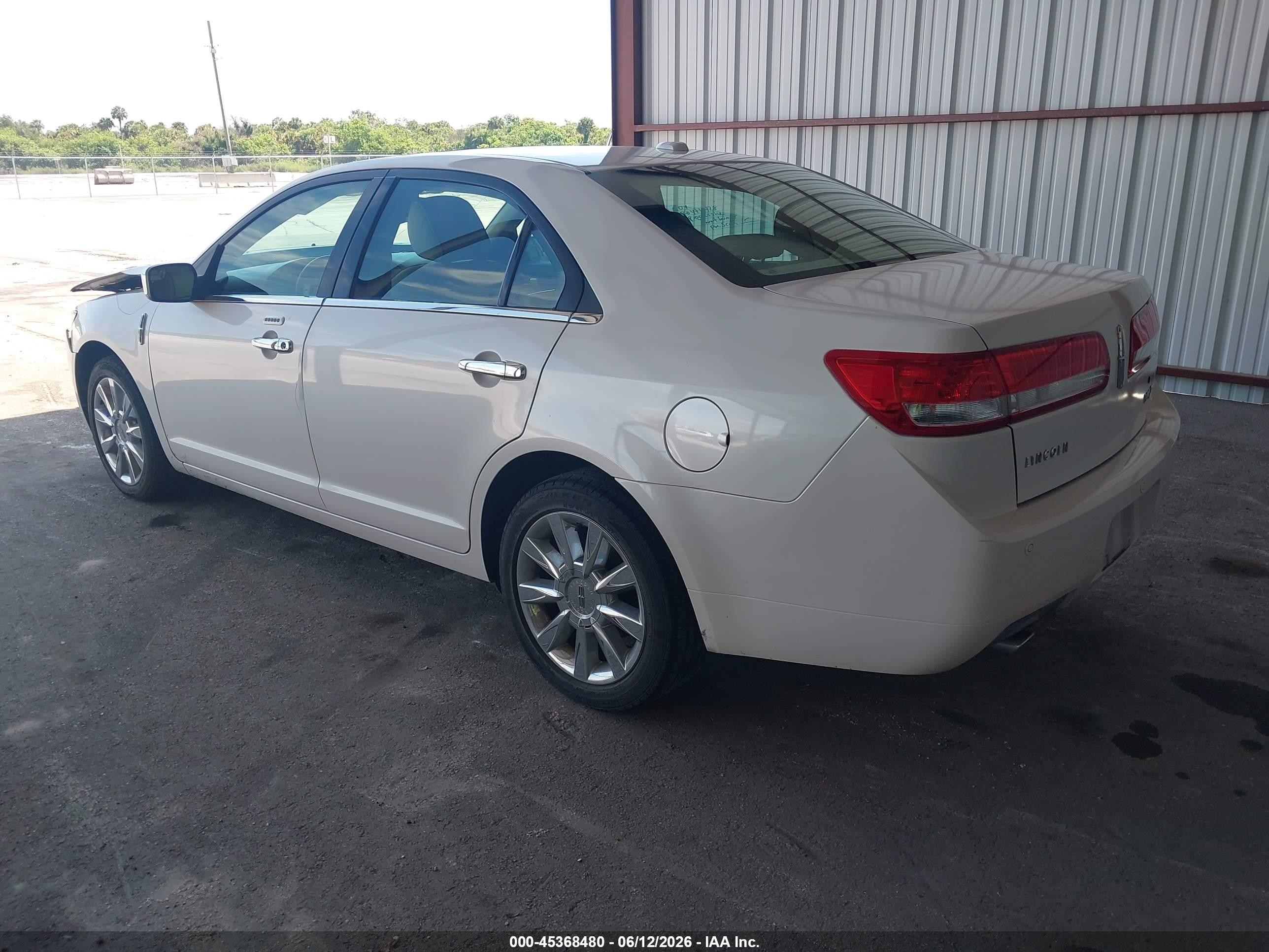 2011 Lincoln Mkz   Белый vin: 3LNHL2GC3BR764428
