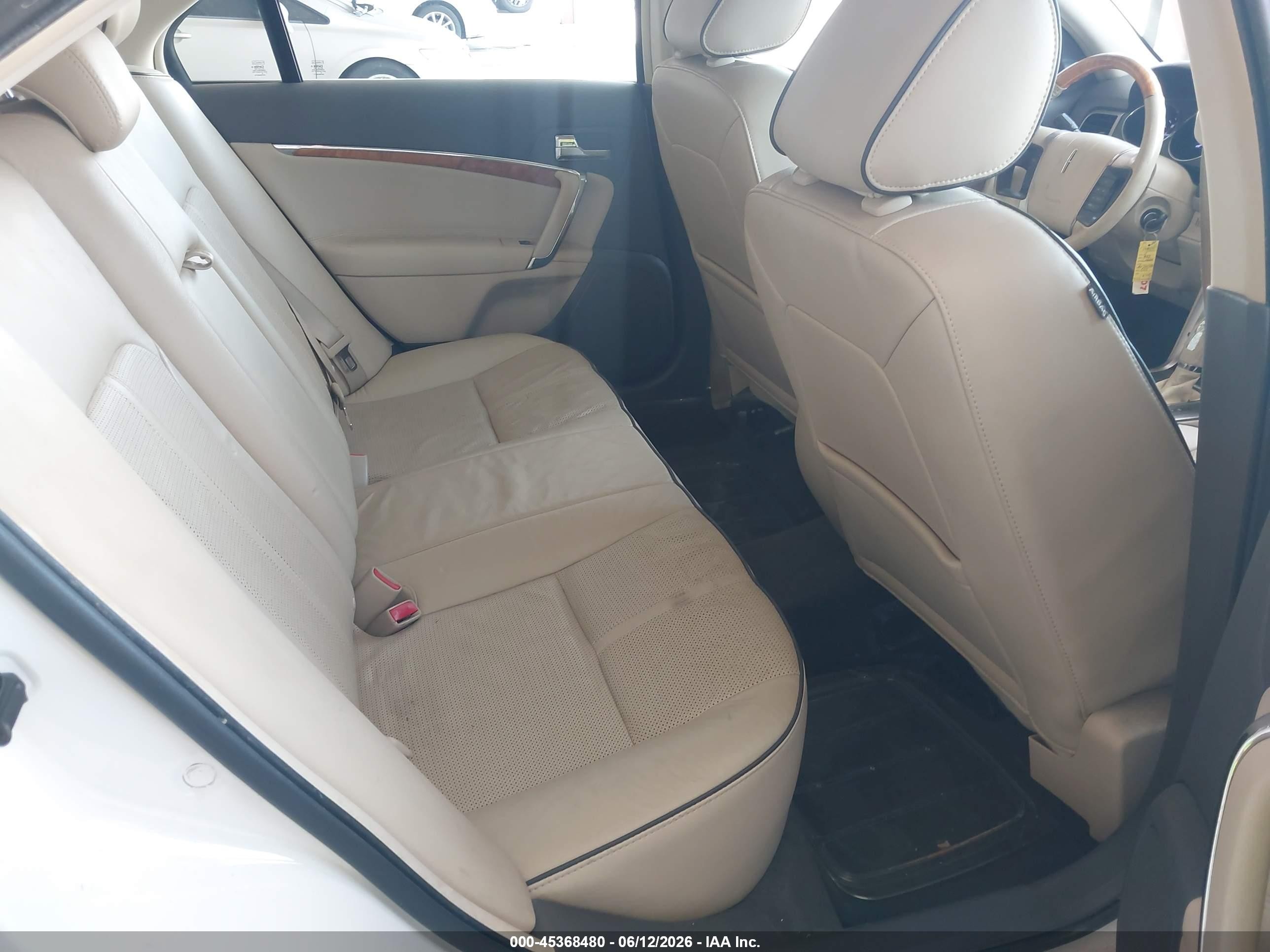 2011 Lincoln Mkz   Белый vin: 3LNHL2GC3BR764428