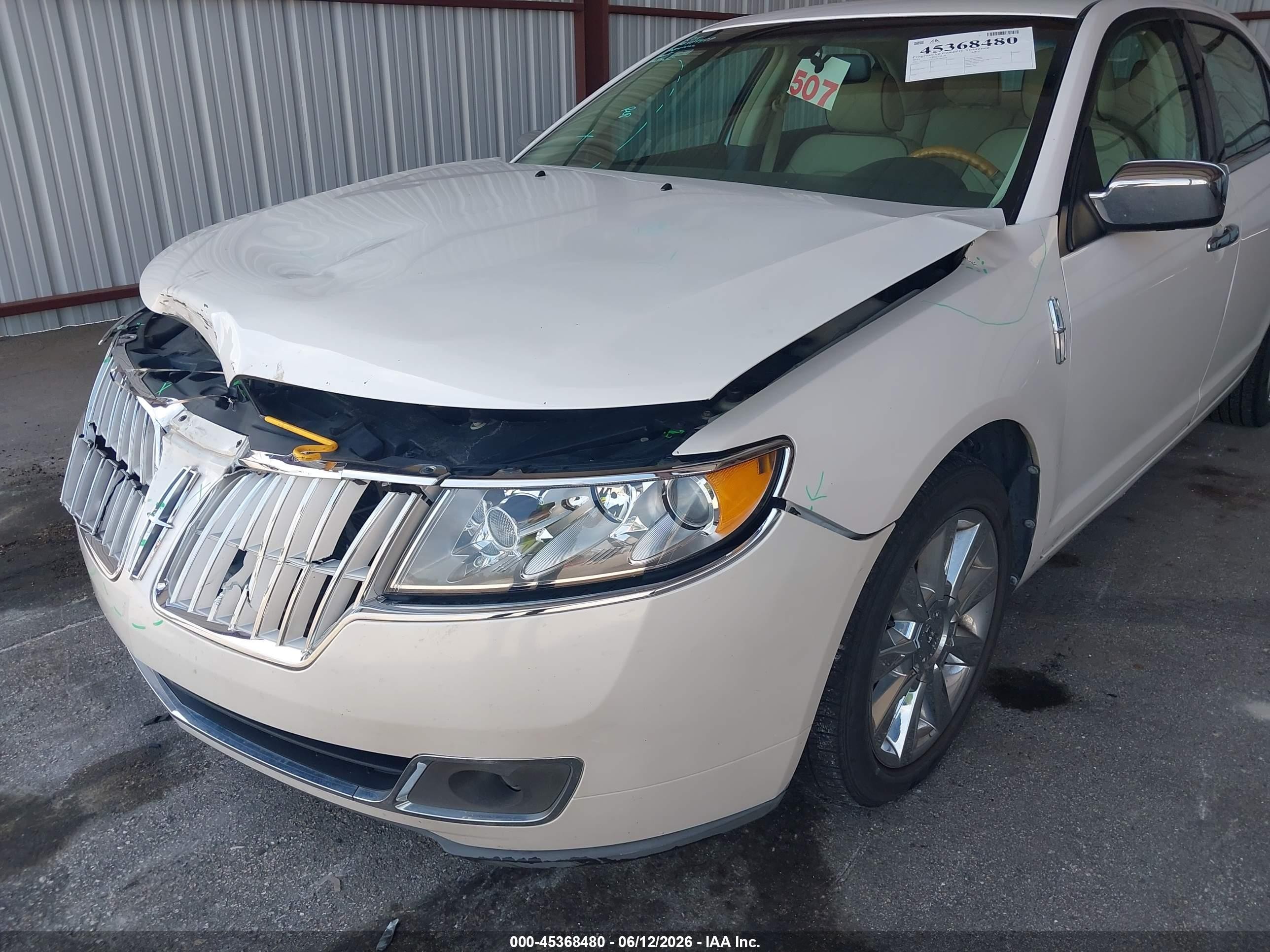 2011 Lincoln Mkz   Белый vin: 3LNHL2GC3BR764428
