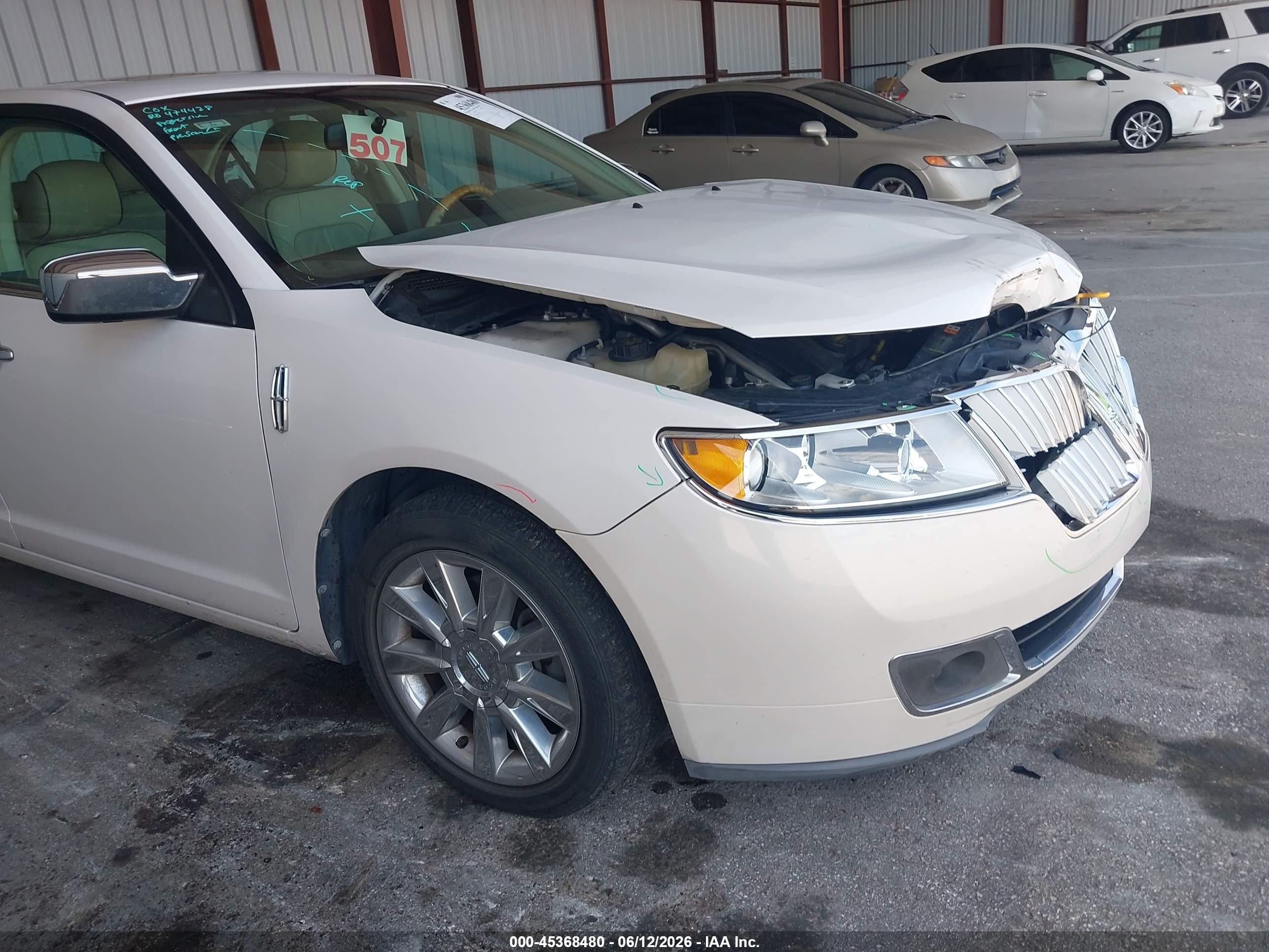 2011 Lincoln Mkz   Белый vin: 3LNHL2GC3BR764428