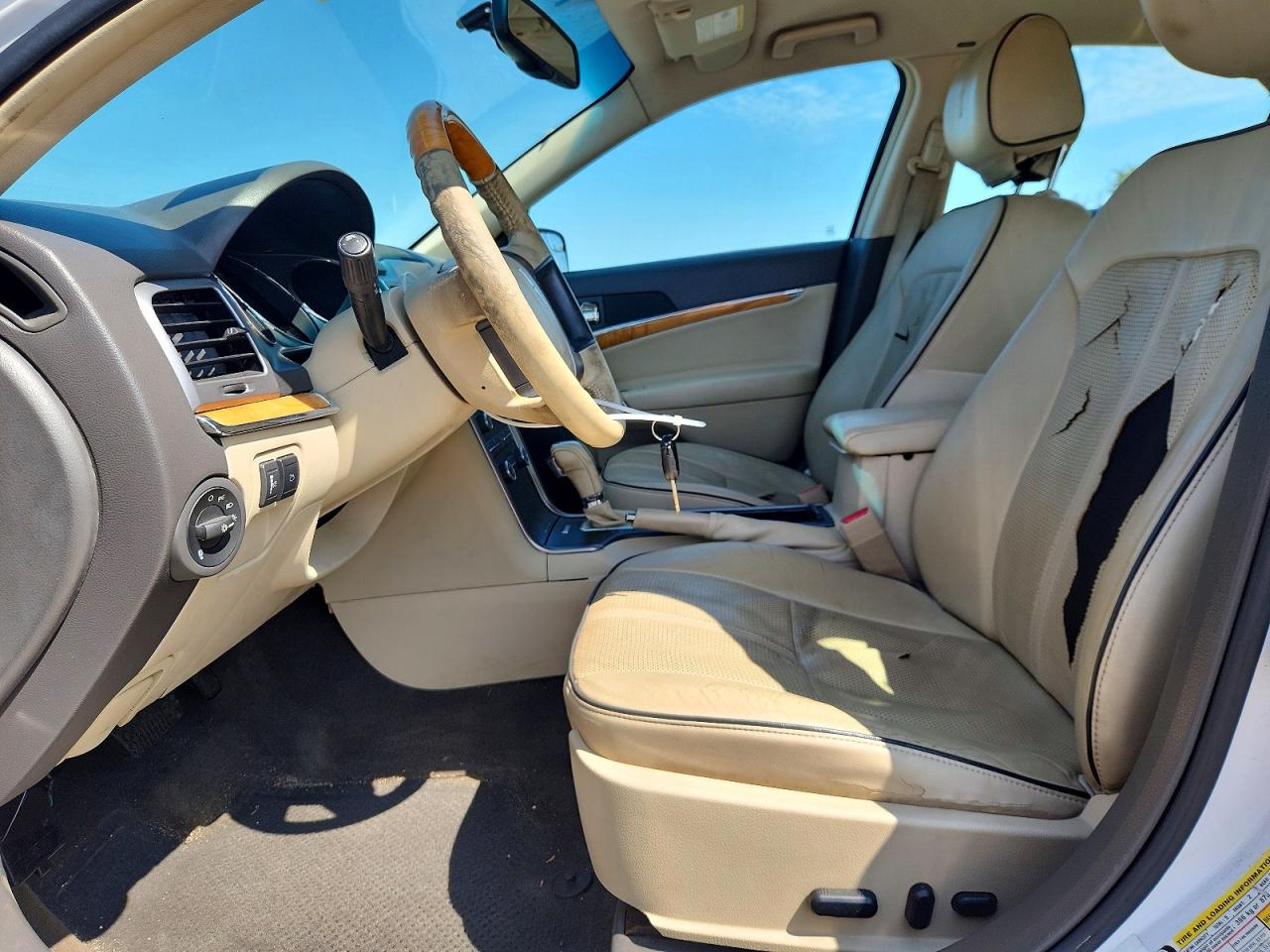 2011 Lincoln Mkz White vin: 3LNHL2GC3BR765398