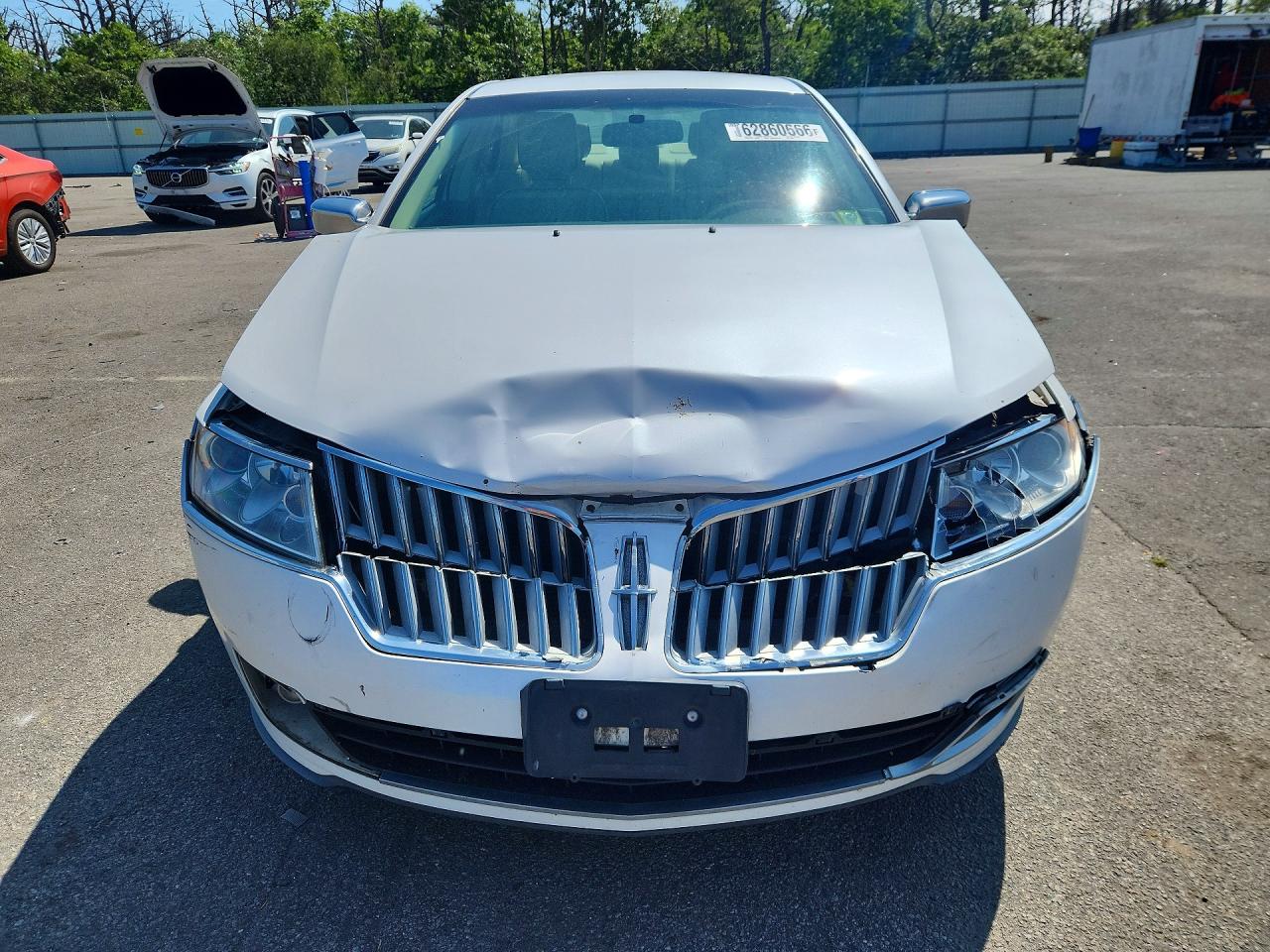 2011 Lincoln Mkz White vin: 3LNHL2GC3BR765398