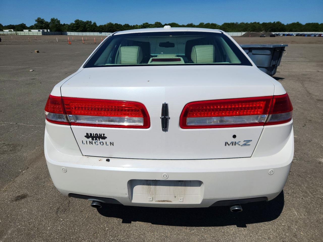 2011 Lincoln Mkz White vin: 3LNHL2GC3BR765398