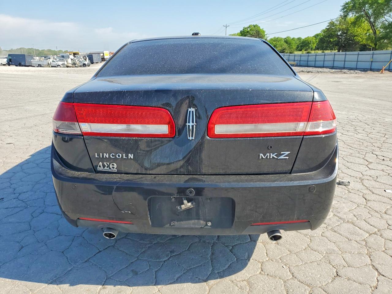 2011 Lincoln Mkz Черный vin: 3LNHL2GC3BR770472