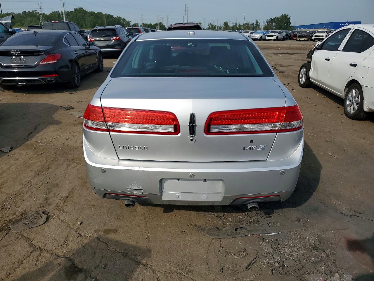 2011 Lincoln Mkz Серебряный vin: 3LNHL2GC3BR771296