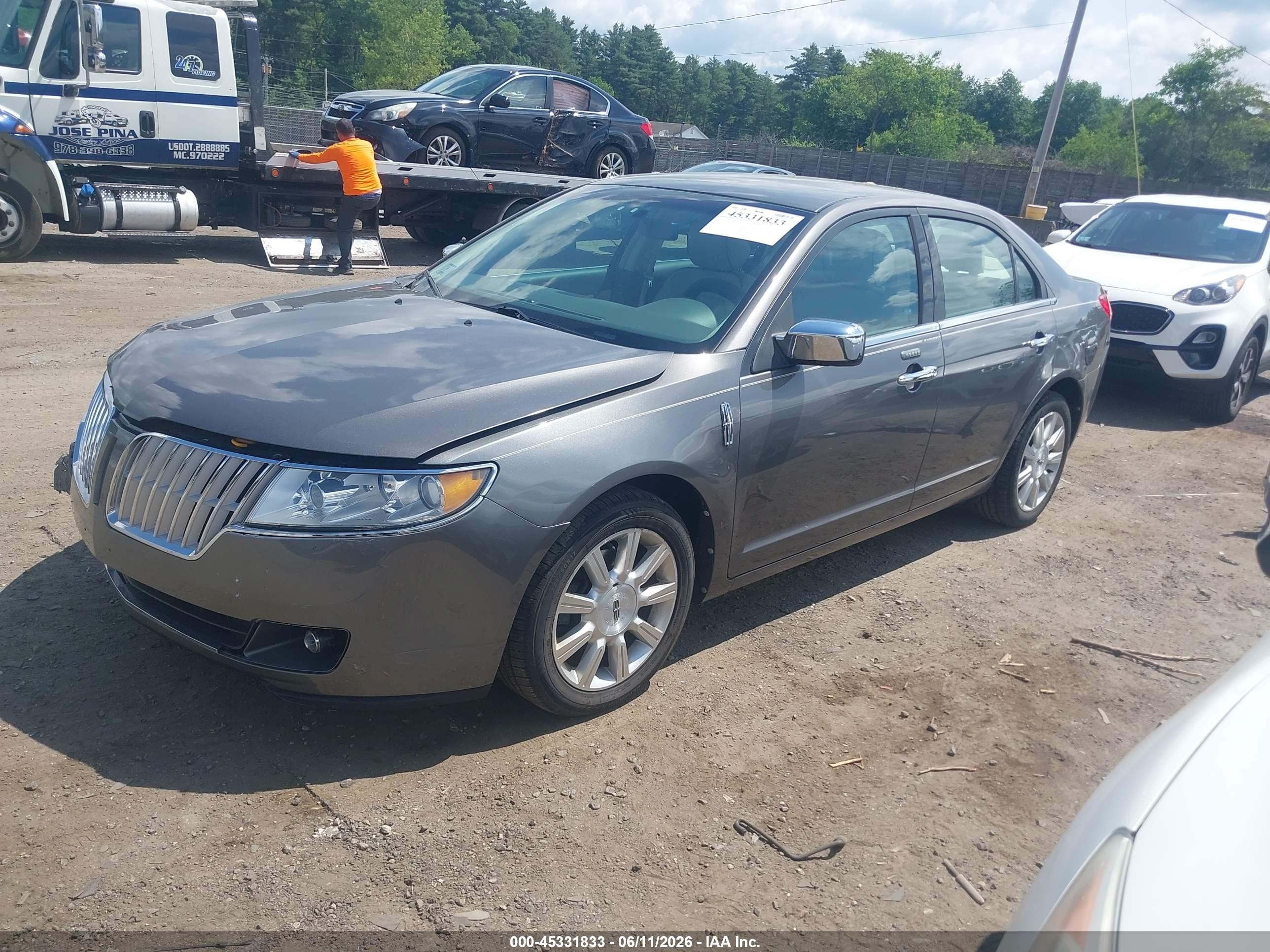 2012 Lincoln Mkz Серебряный vin: 3LNHL2GC3CR808784